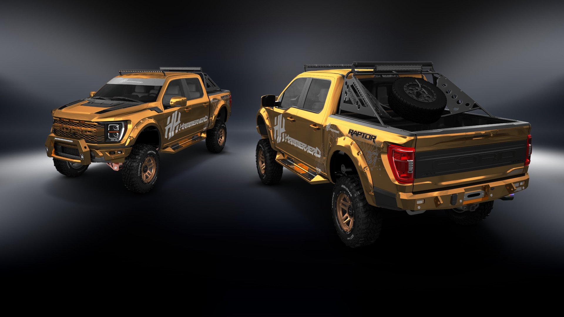 Ford F-150 Raptor 4 Door pickup truck 2021