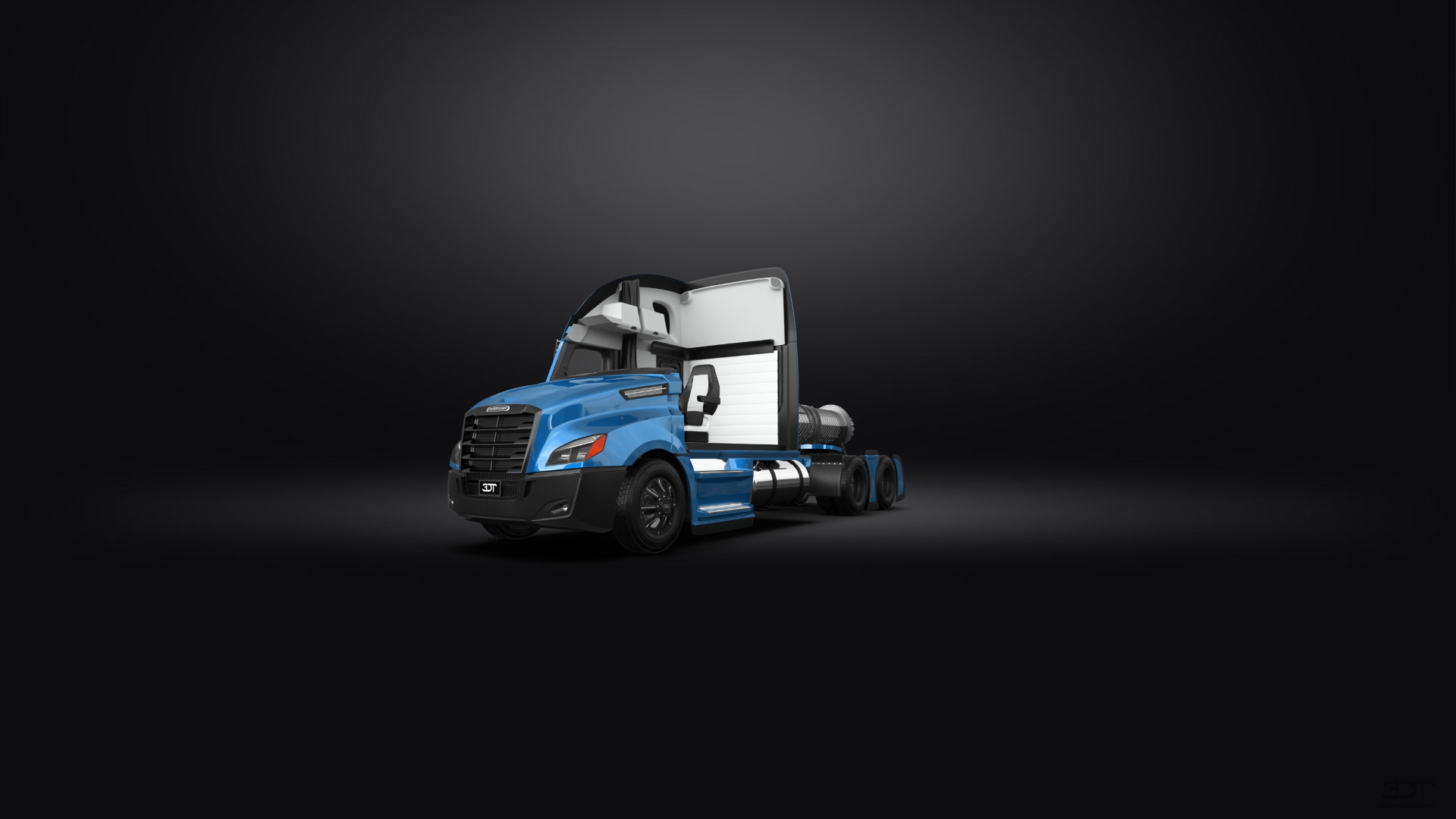 Freightliner Cascadia Sleeper Cab Truck 2018 tuning