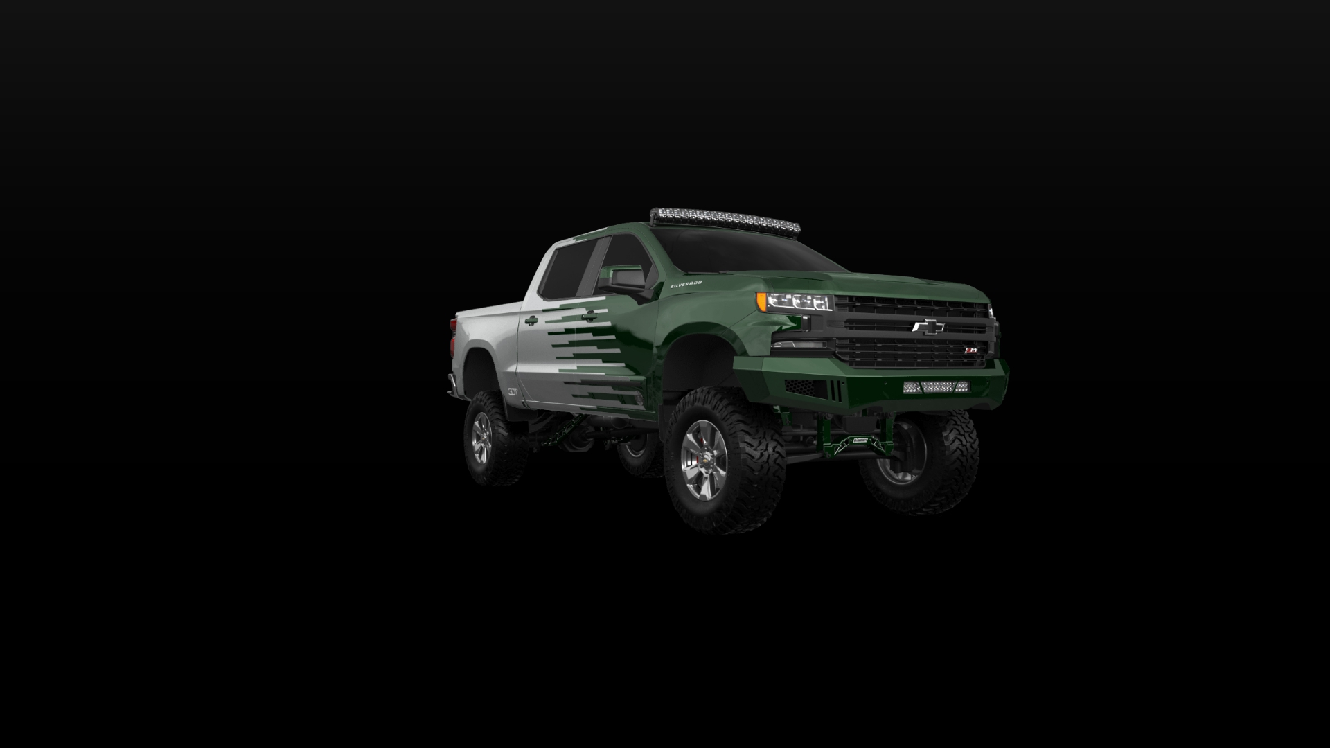 Chevrolet Silverado 1500 4 Door pickup truck 2019 tuning