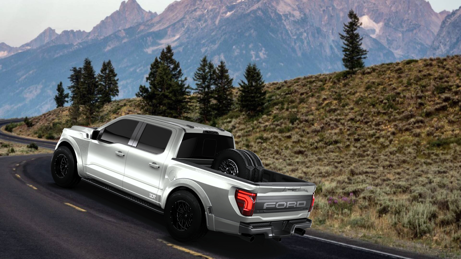 Ford F-150 Raptor 4 Door pickup truck 2024 Images