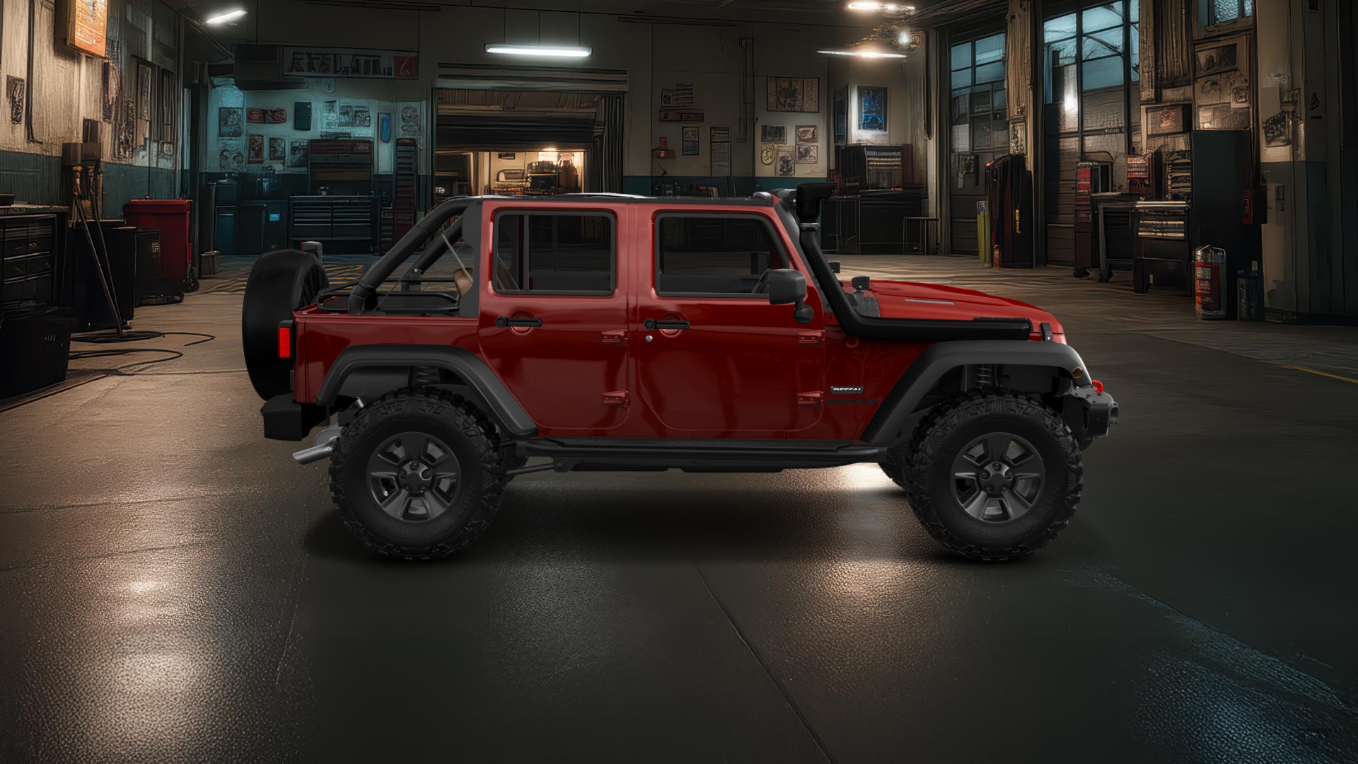 Jeep Wrangler Unlimited JK Rubicon Recon 4 Door SUV 2017 Images