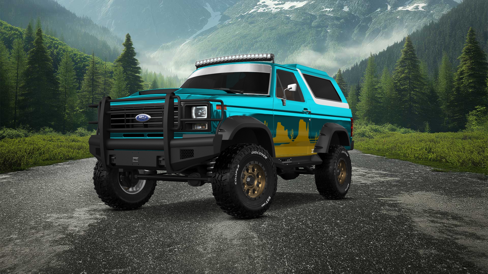Ford Bronco 3 Door SUV 1980