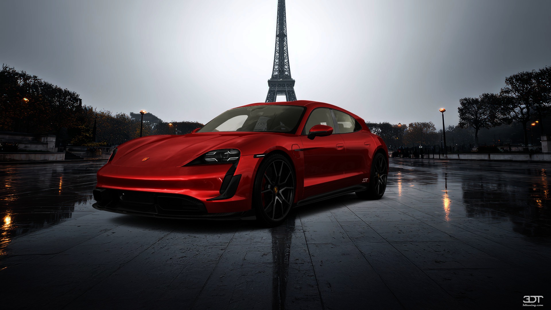 Porsche Taycan Sport Turismo Shooting Brake 2019 tuning