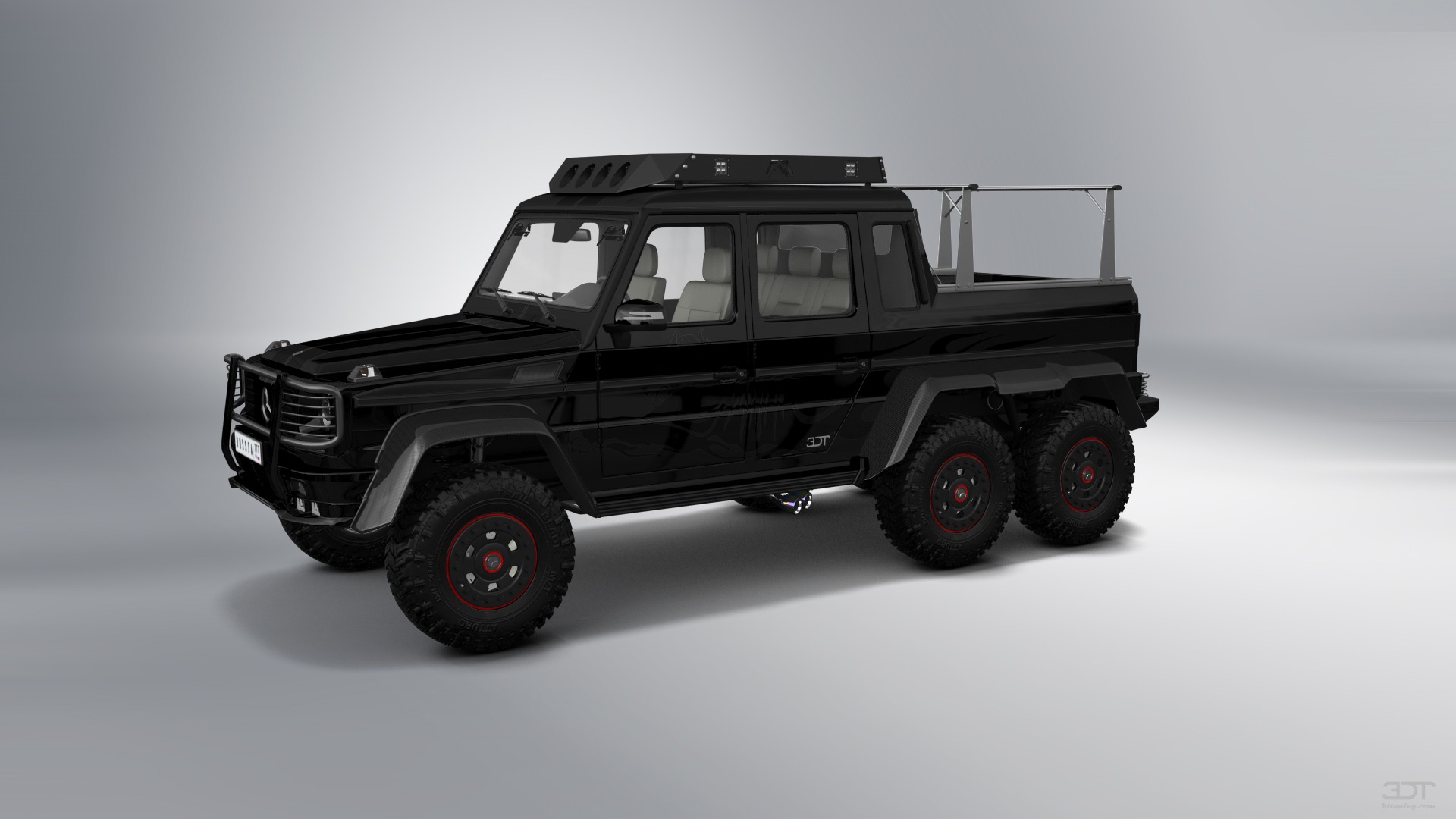 Mercedes G 63 AMG 6x6 4 Door pickup truck 2013 tuning