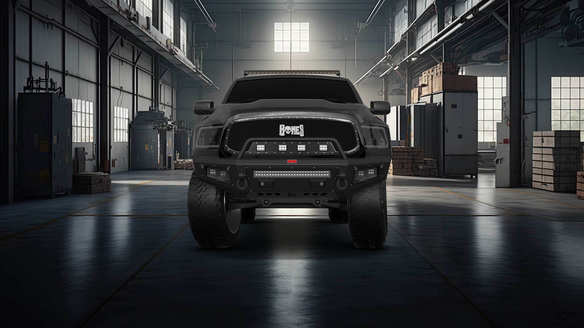 Dodge Ram 1500 5.7' box 4 Door pickup truck 2010