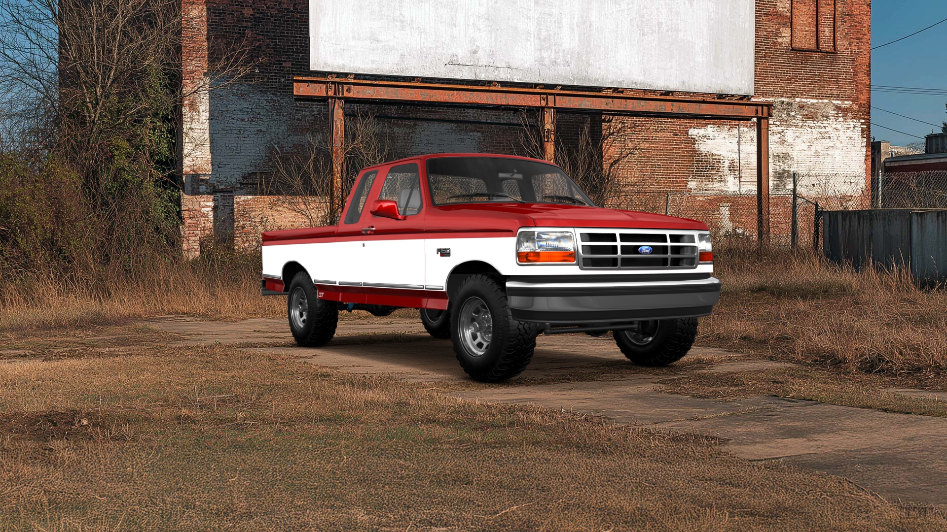 Ford F-150 SuperCab 2 Door pickup truck 1993 tuning