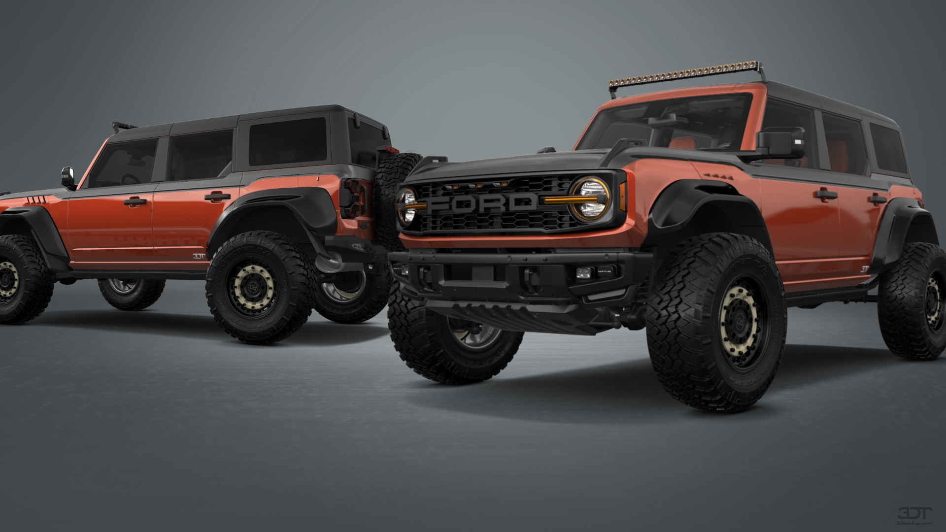 Ford Bronco Raptor 4 Door pickup truck 2022 tuning