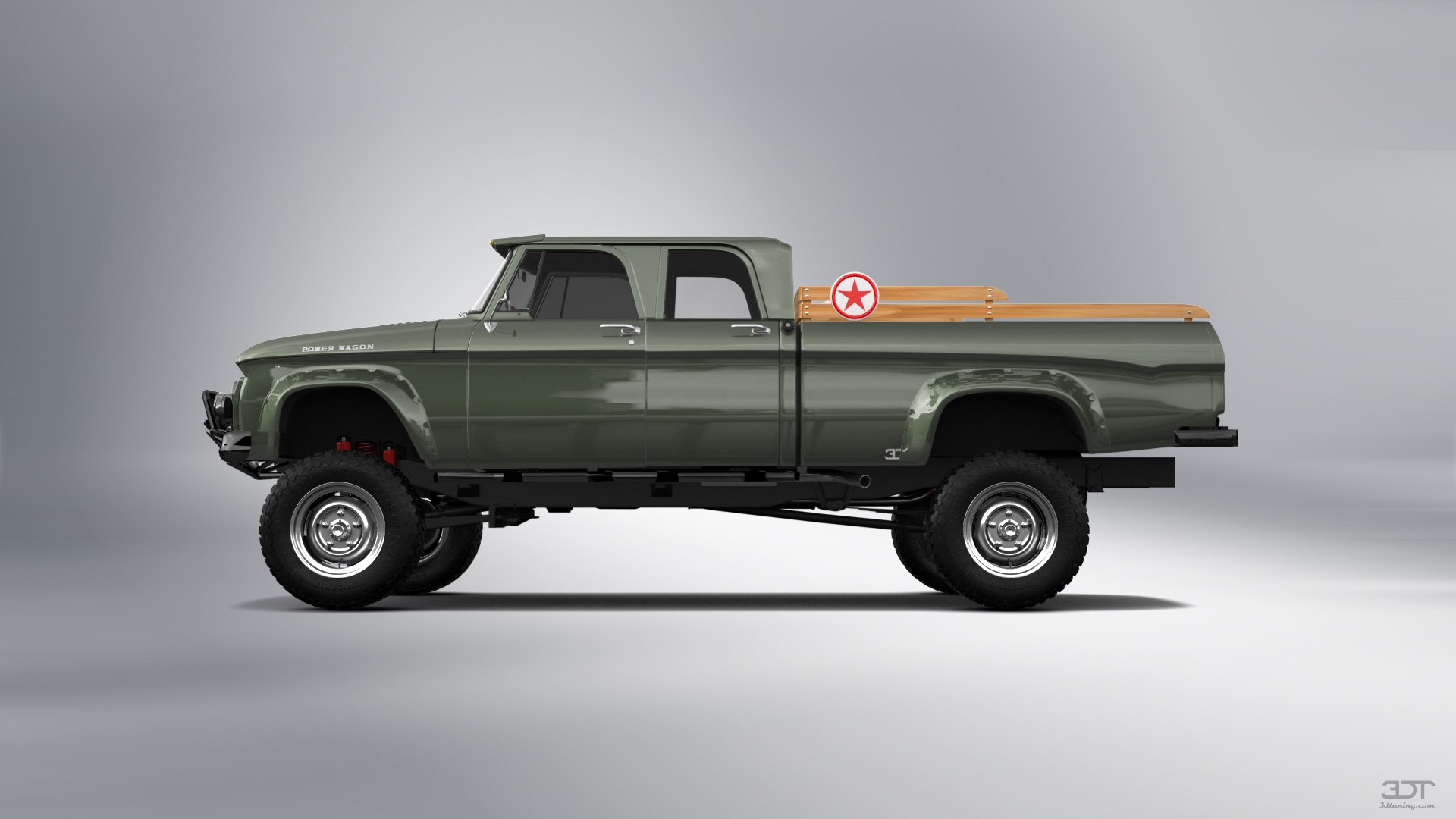 Dodge Power Wagon 4 Door pickup truck 1964