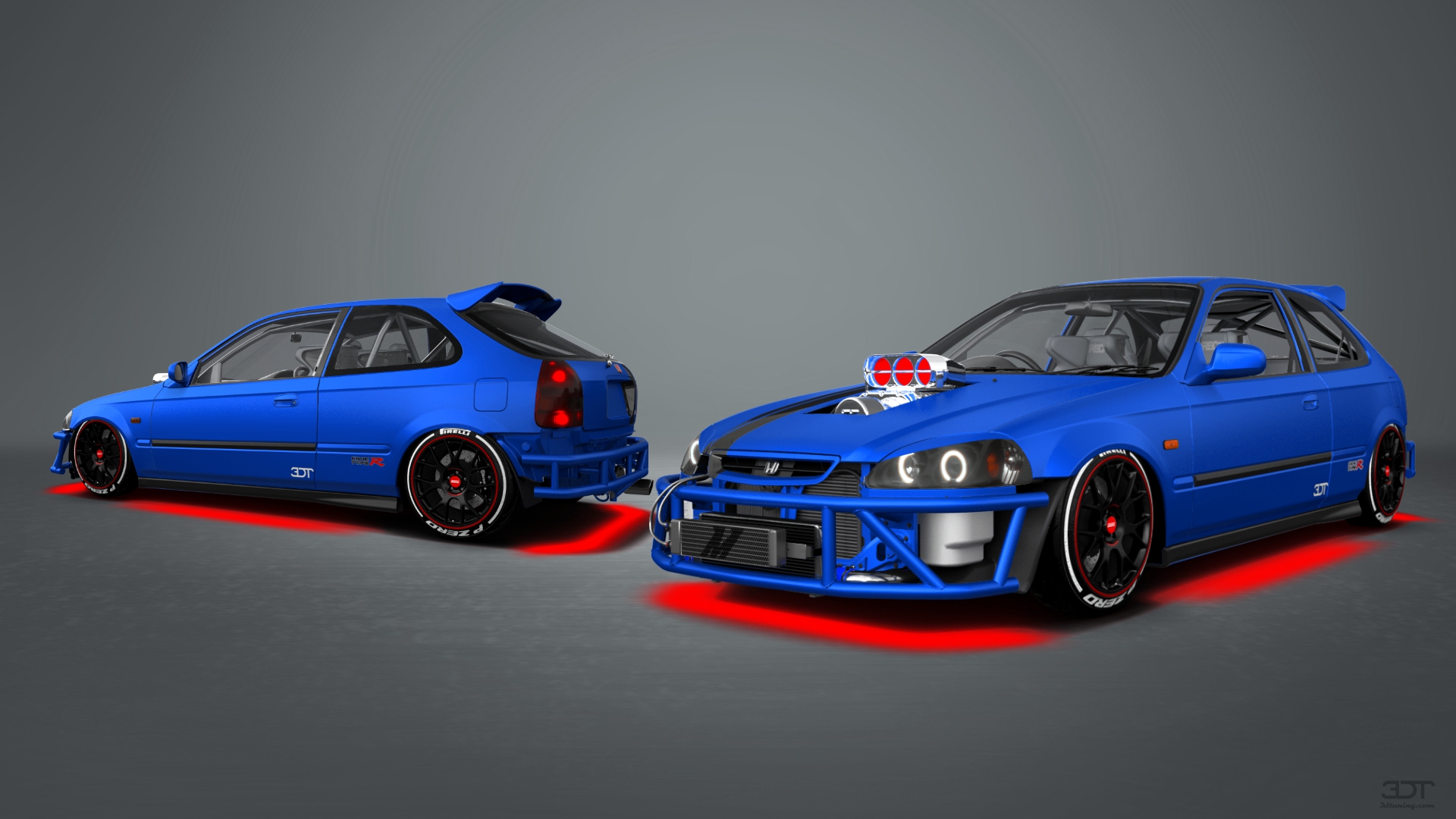 Honda Civic 3 Door Hatchback 1997 tuning