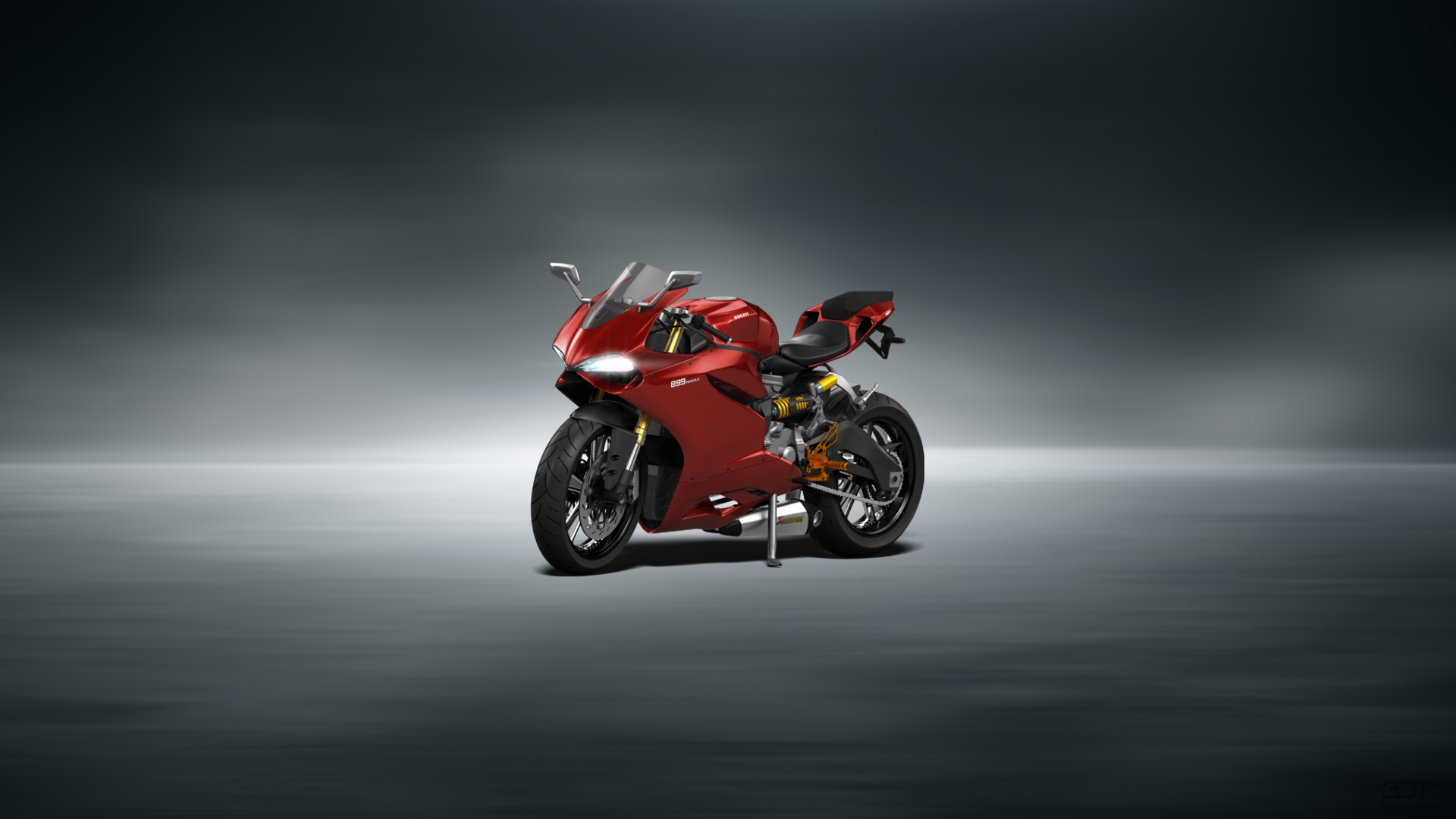 Ducati 899 Panigale Sport Bike 2015 tuning