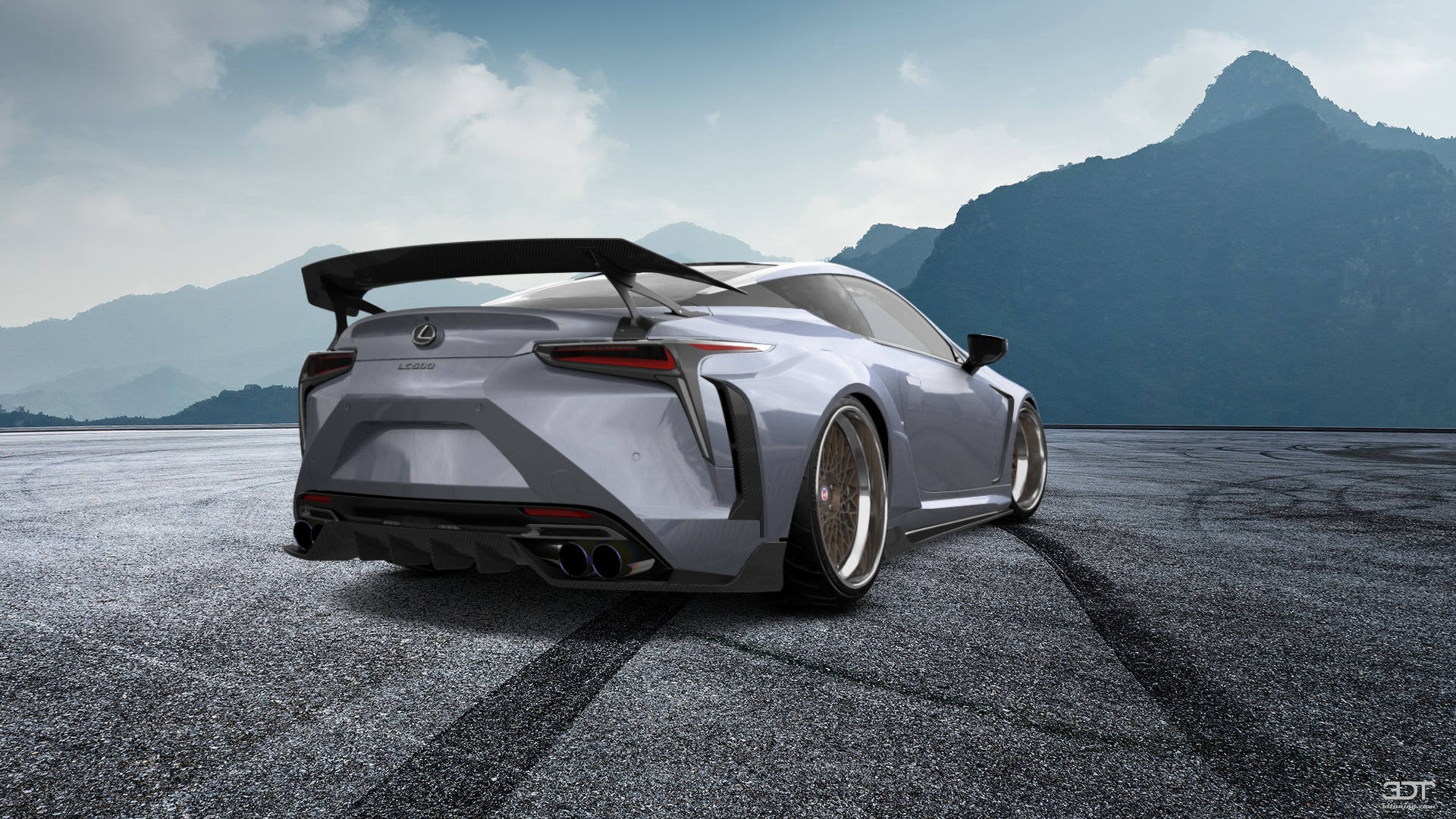 Lexus LC500 2 door fastback coupe 2017