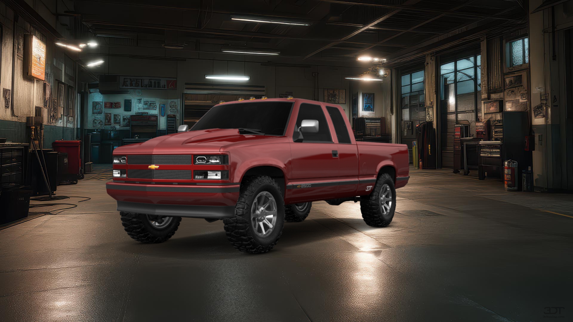 Chevrolet K2500 Extended Cab Pickup 1989 tuning