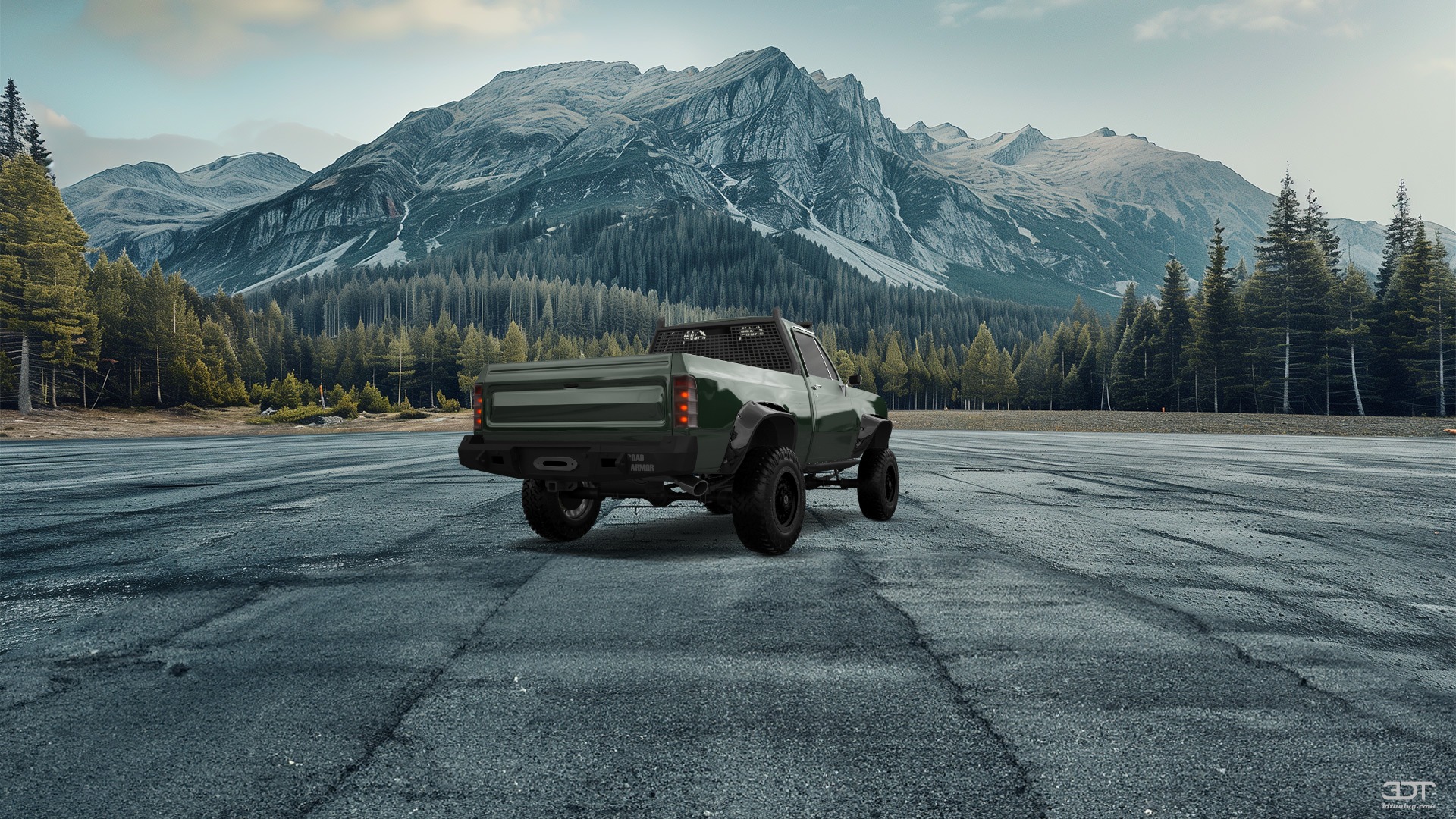 Dodge Power Wagon W200 2 Door pickup truck 1977 Images