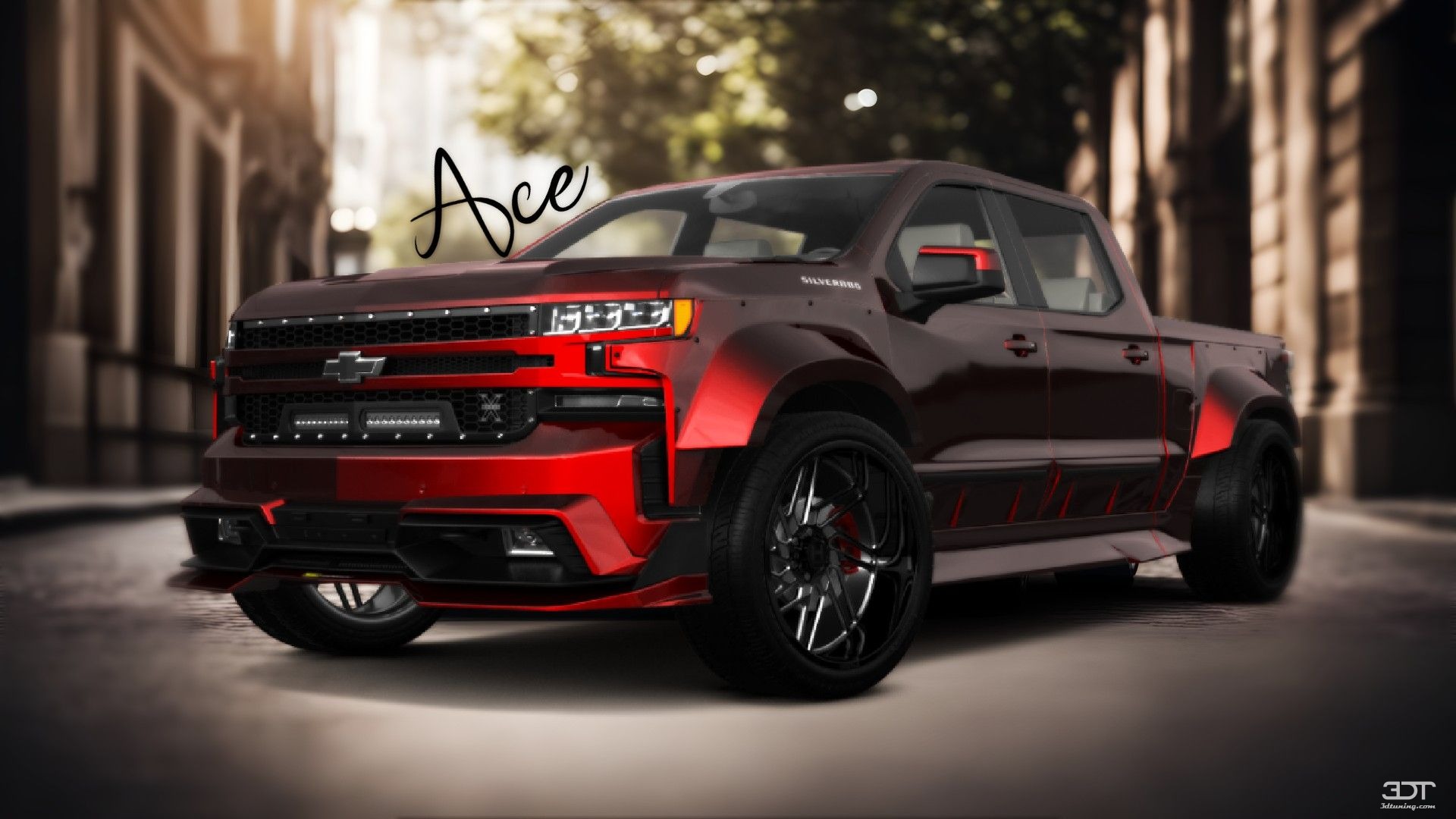 Chevrolet Silverado 1500 Crew Cab 5.8 ft box 4 Door pickup truck 2023 tuning