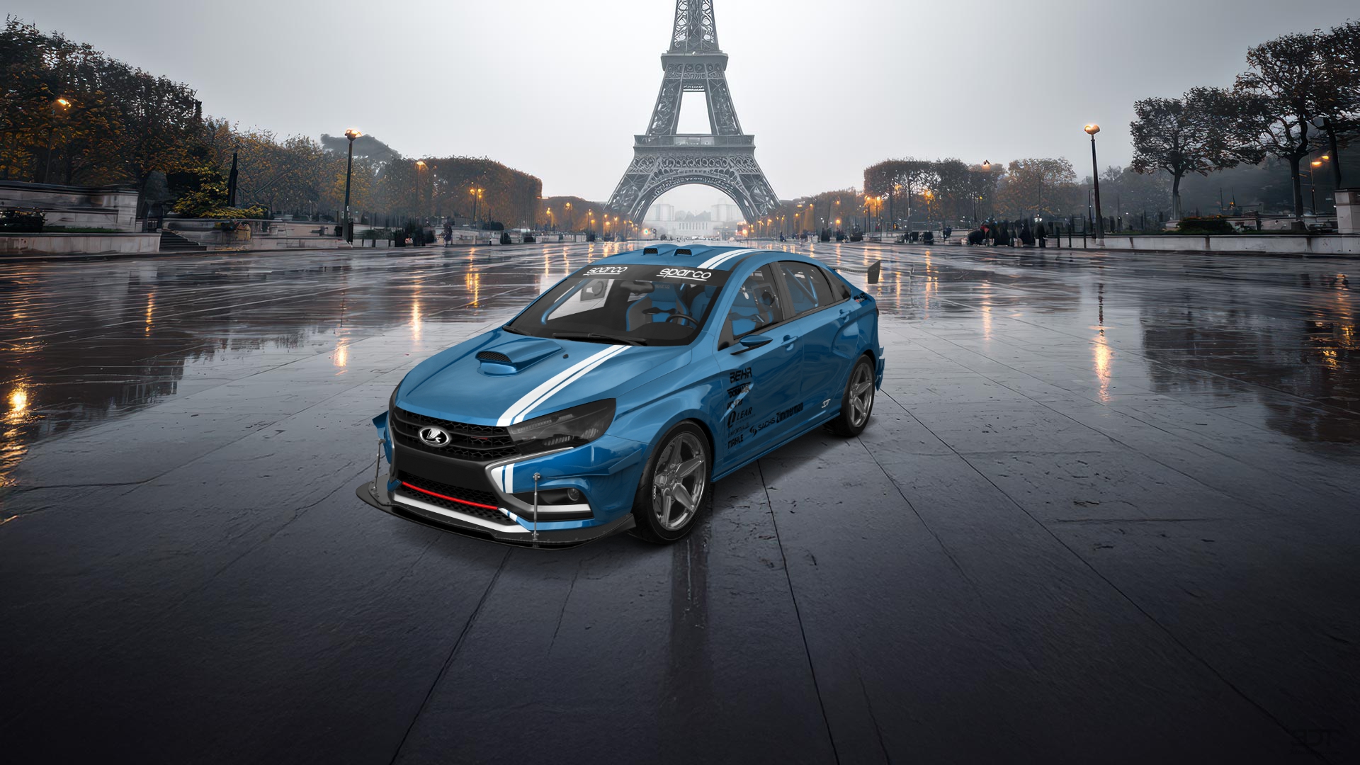 Lada Vesta 4 Door Saloon 2016 tuning