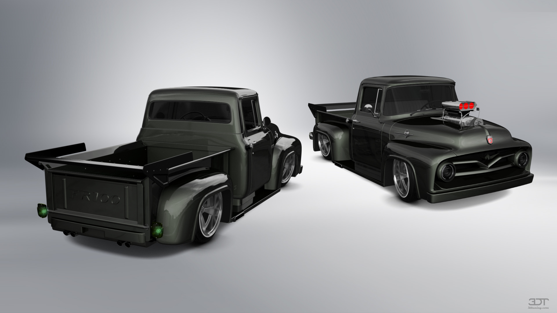 Ford F-100 2 Door truck 1956 tuning
