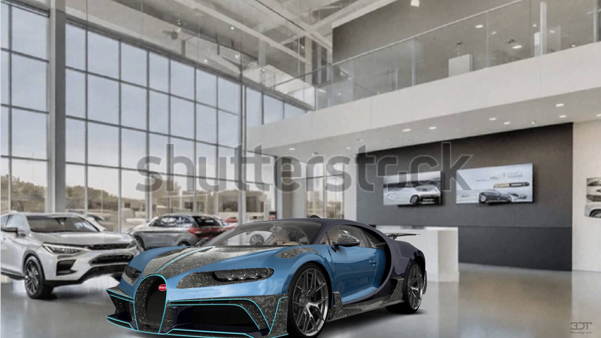 Bugatti Chiron 2 Door Coupe 2016 tuning