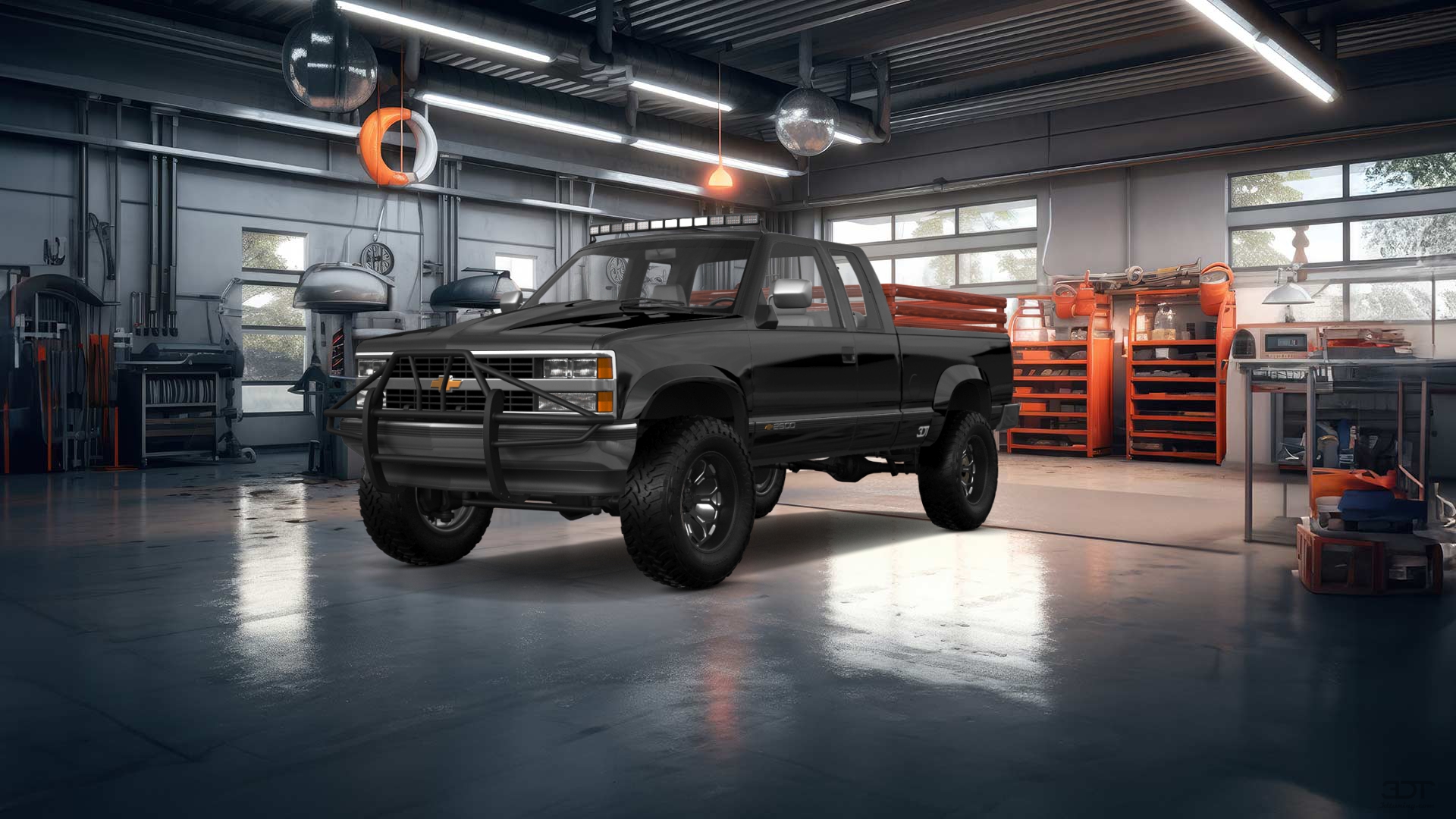 Chevrolet K2500 Extended Cab Pickup 1989