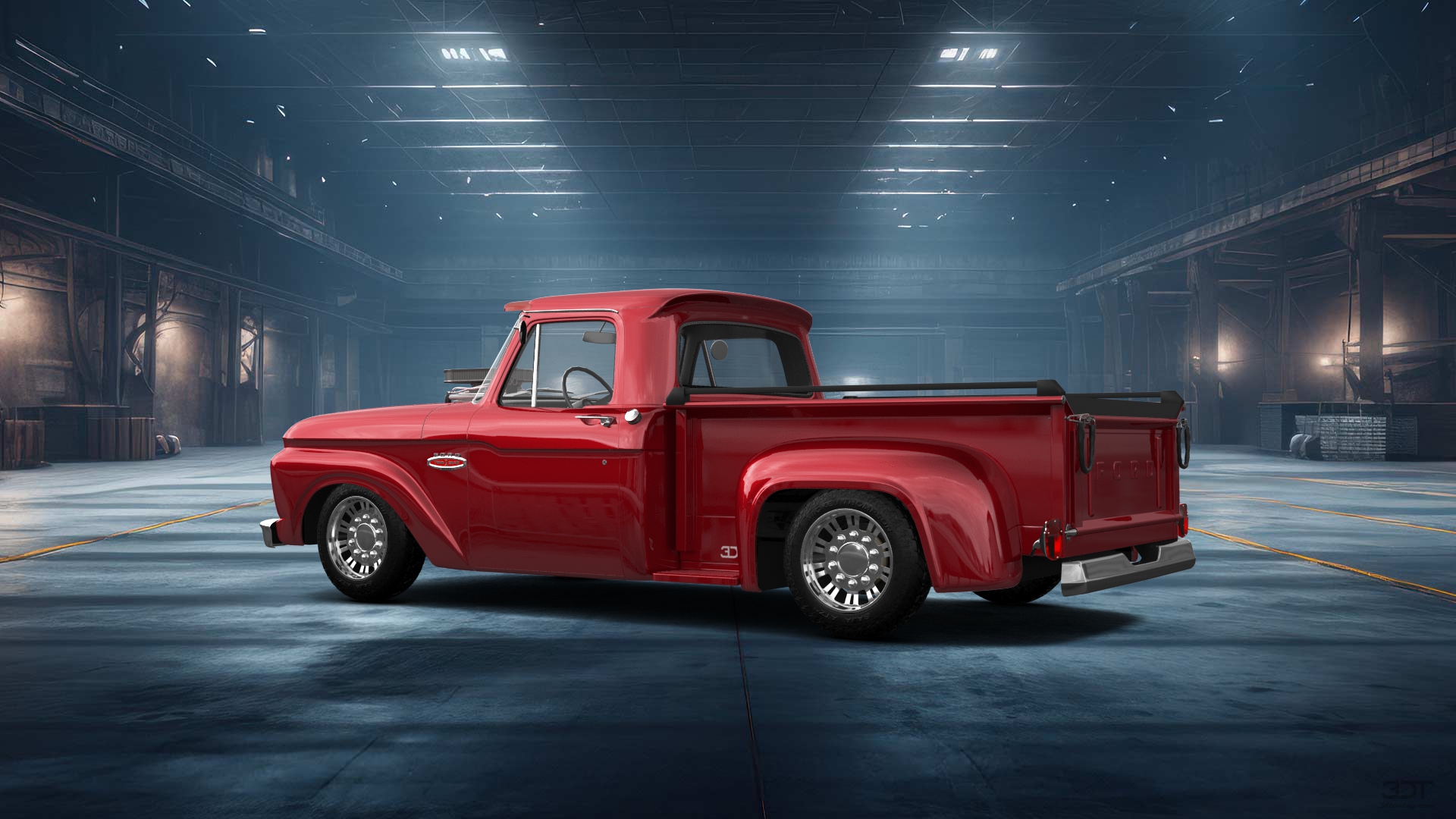 Ford F-100 Flareside 2 Door pickup truck 1961