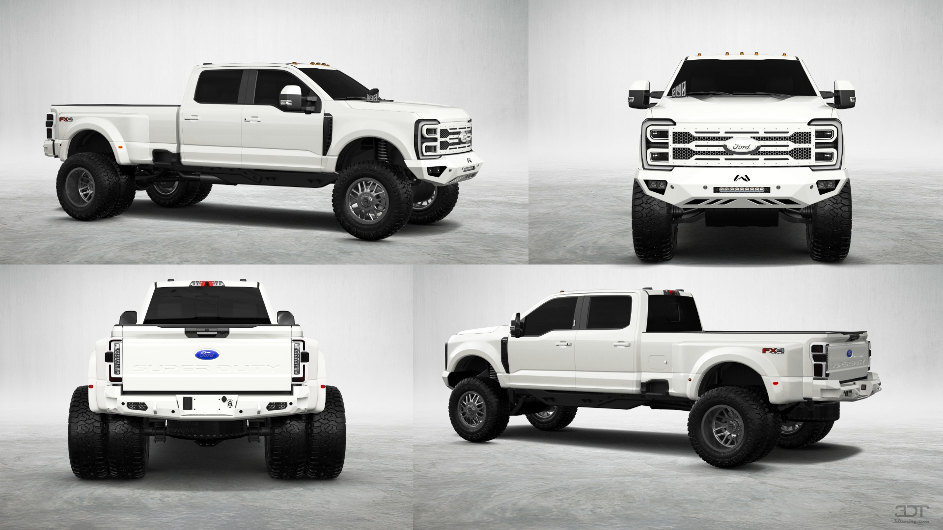 Ford F-350 DRW Crew Cab 4 Door pickup truck 2023 tuning