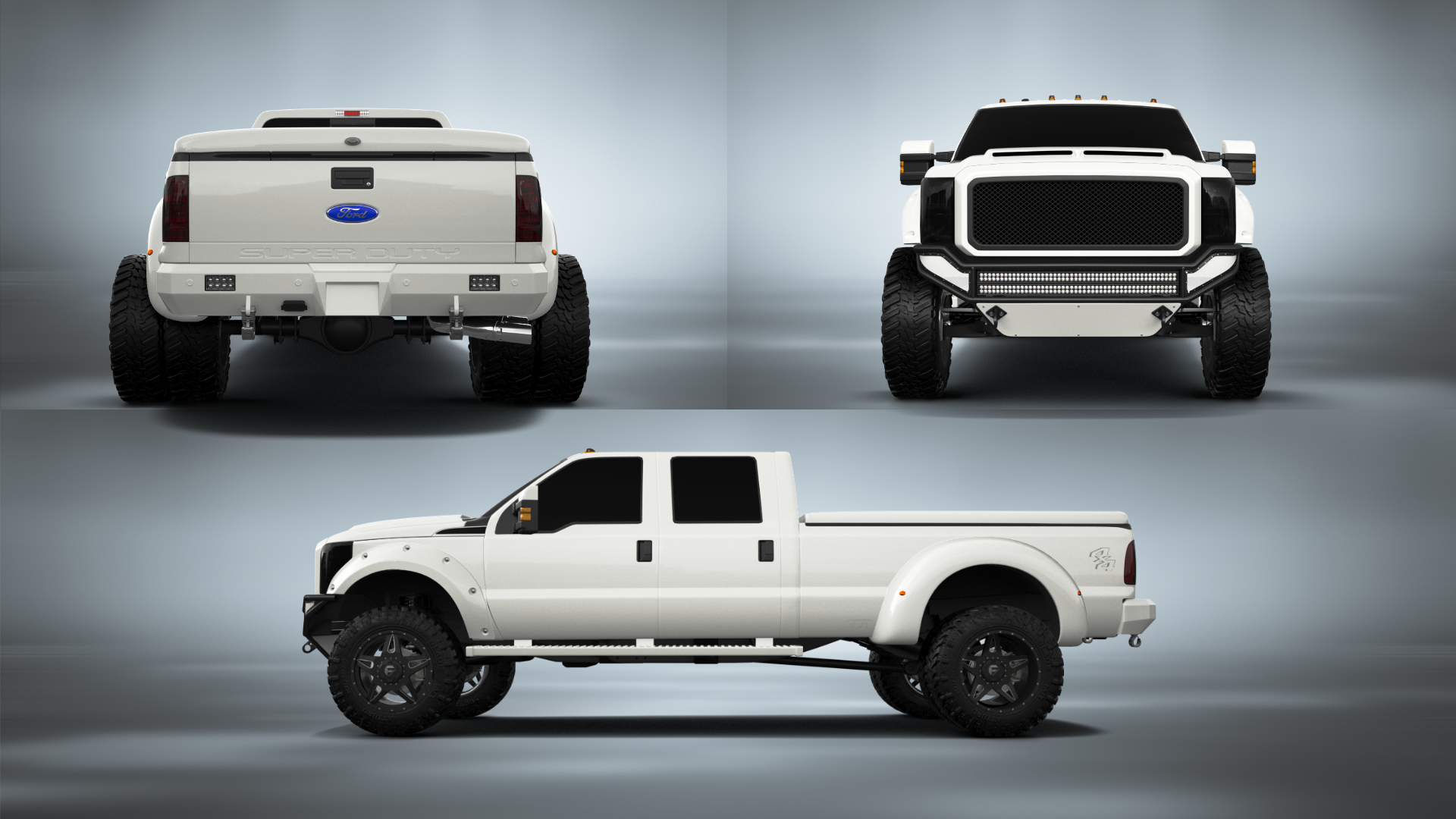 Ford F-350 DRW 4 Door pickup truck 2013 tuning