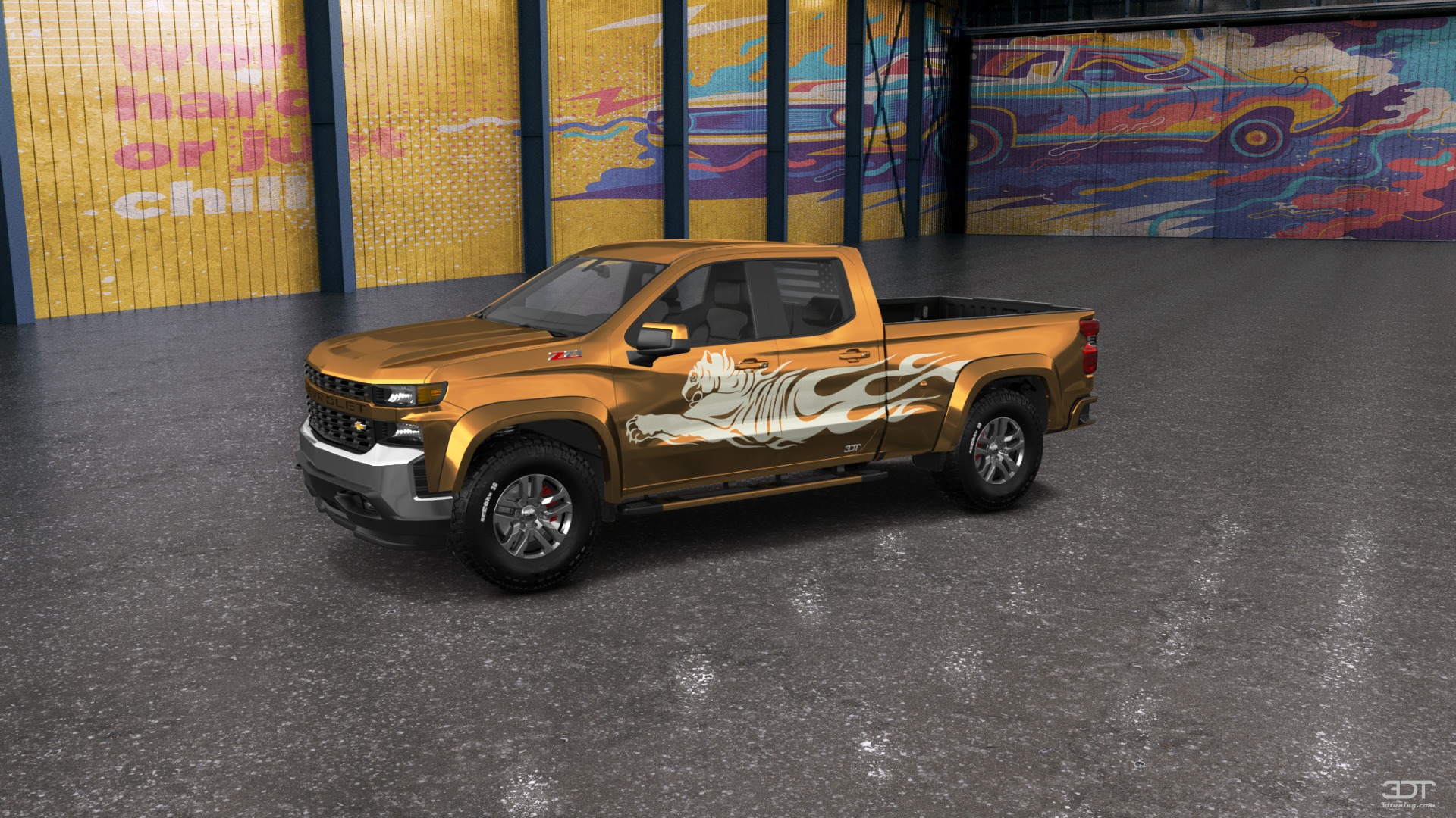 Chevrolet Silverado 1500 6.6 ft box 4 Door pickup truck 2021