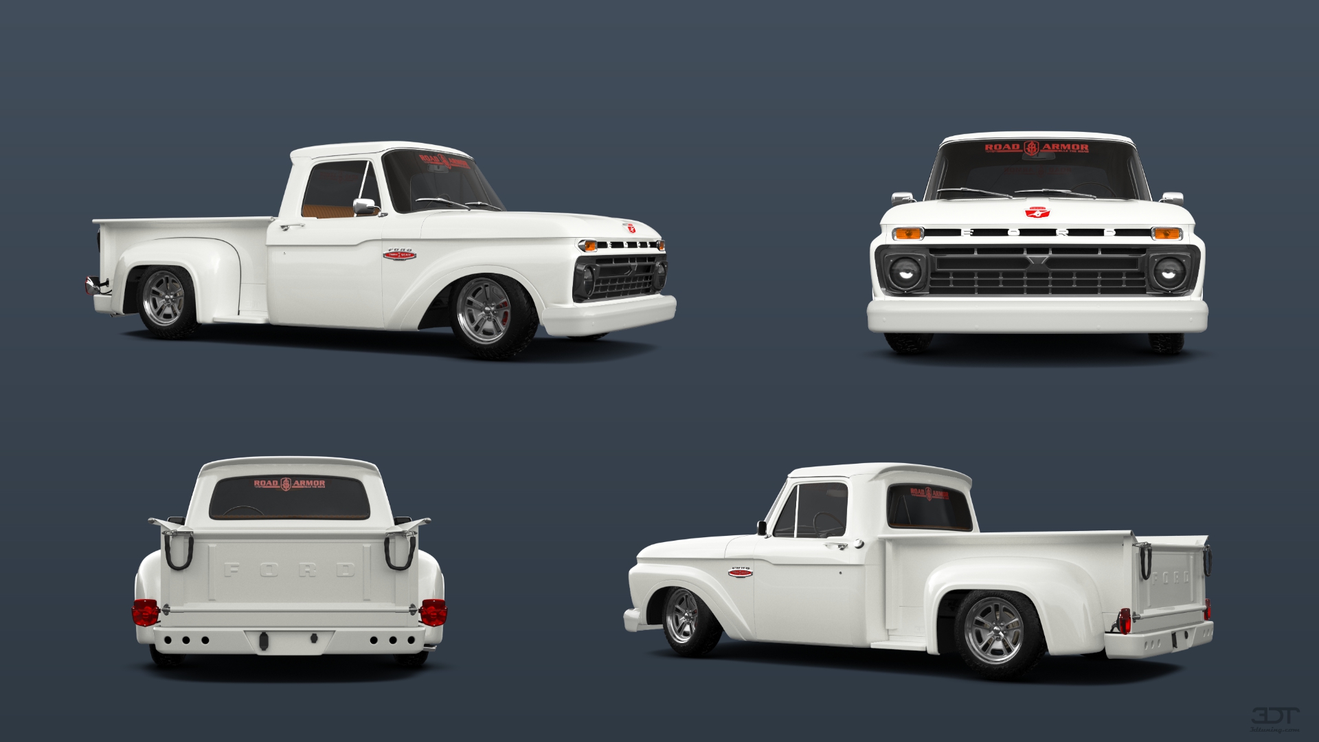 Ford F-100 Flareside 2 Door pickup truck 1961