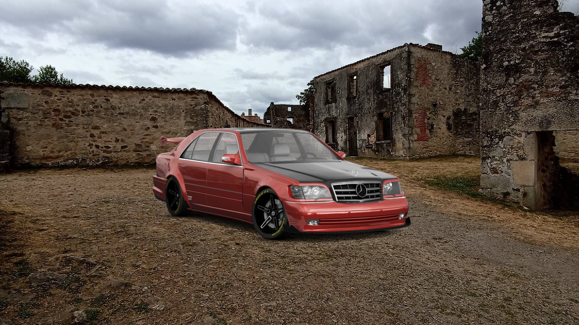 Mercedes S Class Sedan 1992 tuning
