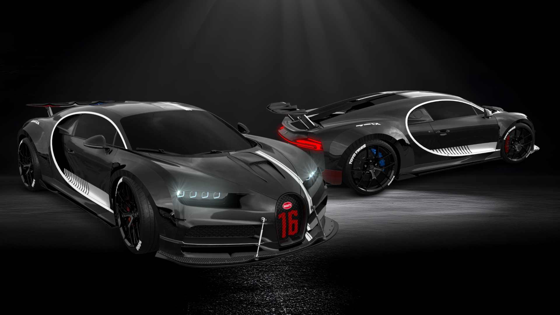 Bugatti Chiron 2 Door Coupe 2016