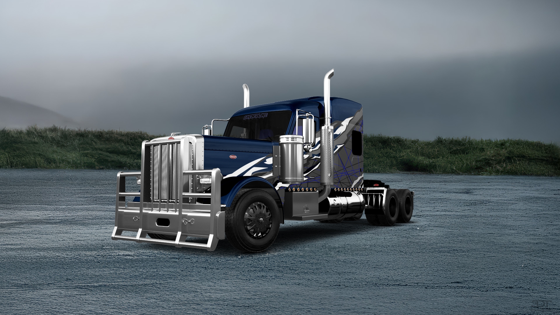 Peterbilt 589 Sleeper Cab Truck 2024 tuning