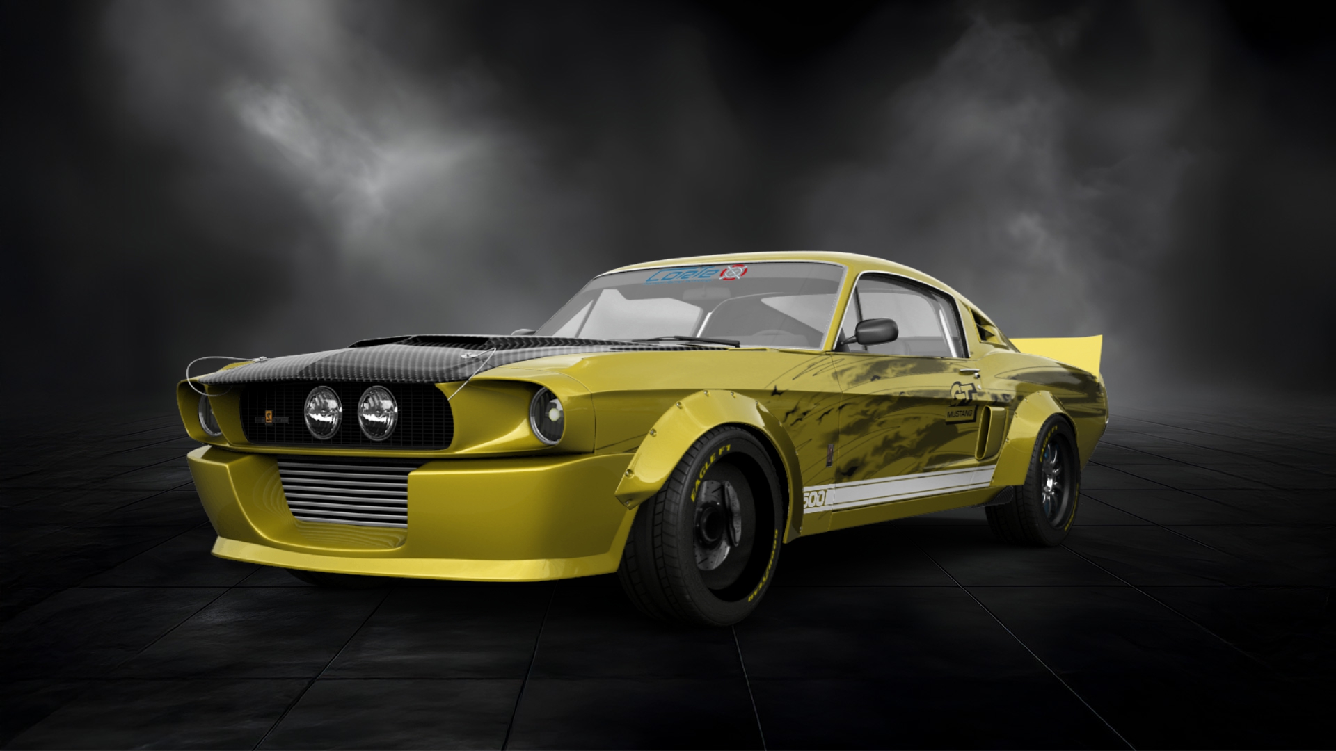 Mustang GT500 2 Door Coupe 1968