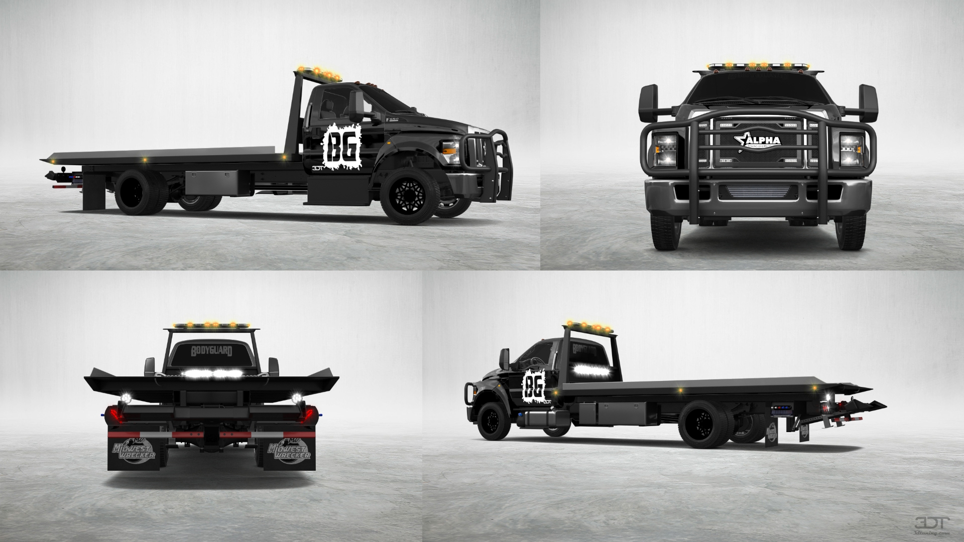 Ford F-650 Tow Truck Pickup 2016 tuning