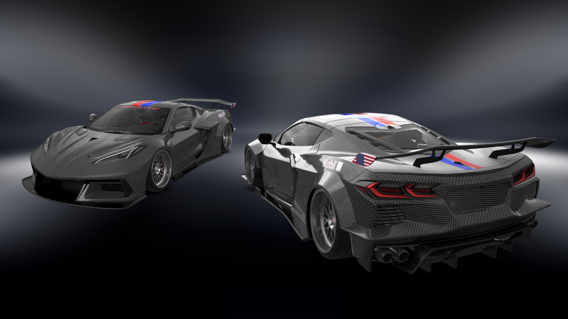 Chevrolet Corvette 2 door targa top 2020 tuning