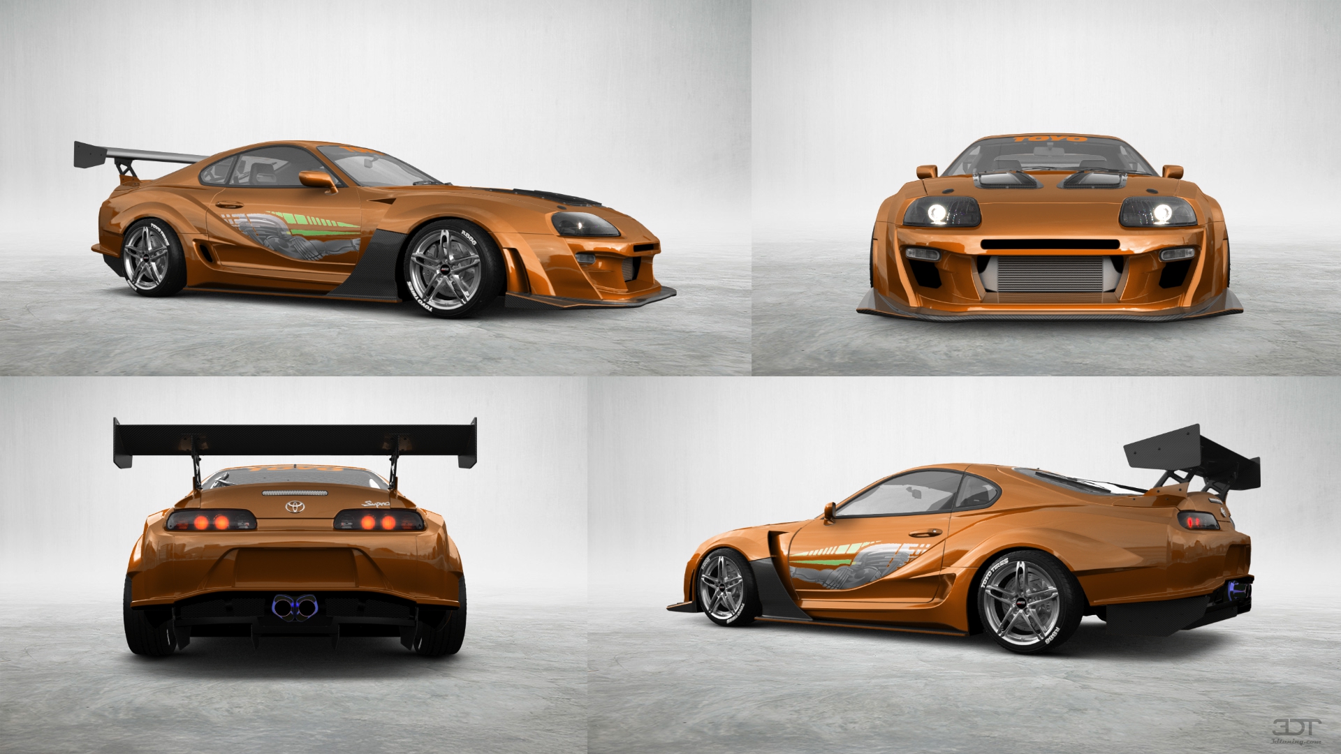 Toyota Supra 2 Door Coupe 2000 tuning