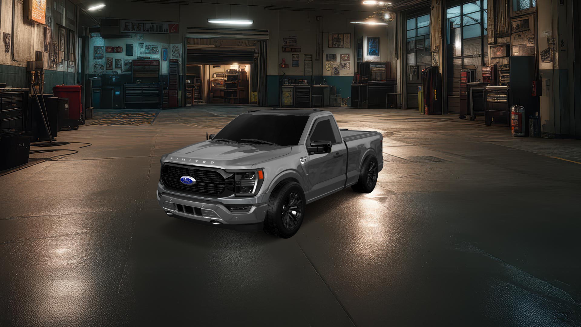 Ford F-150 6.5 box Truck 2022 tuning