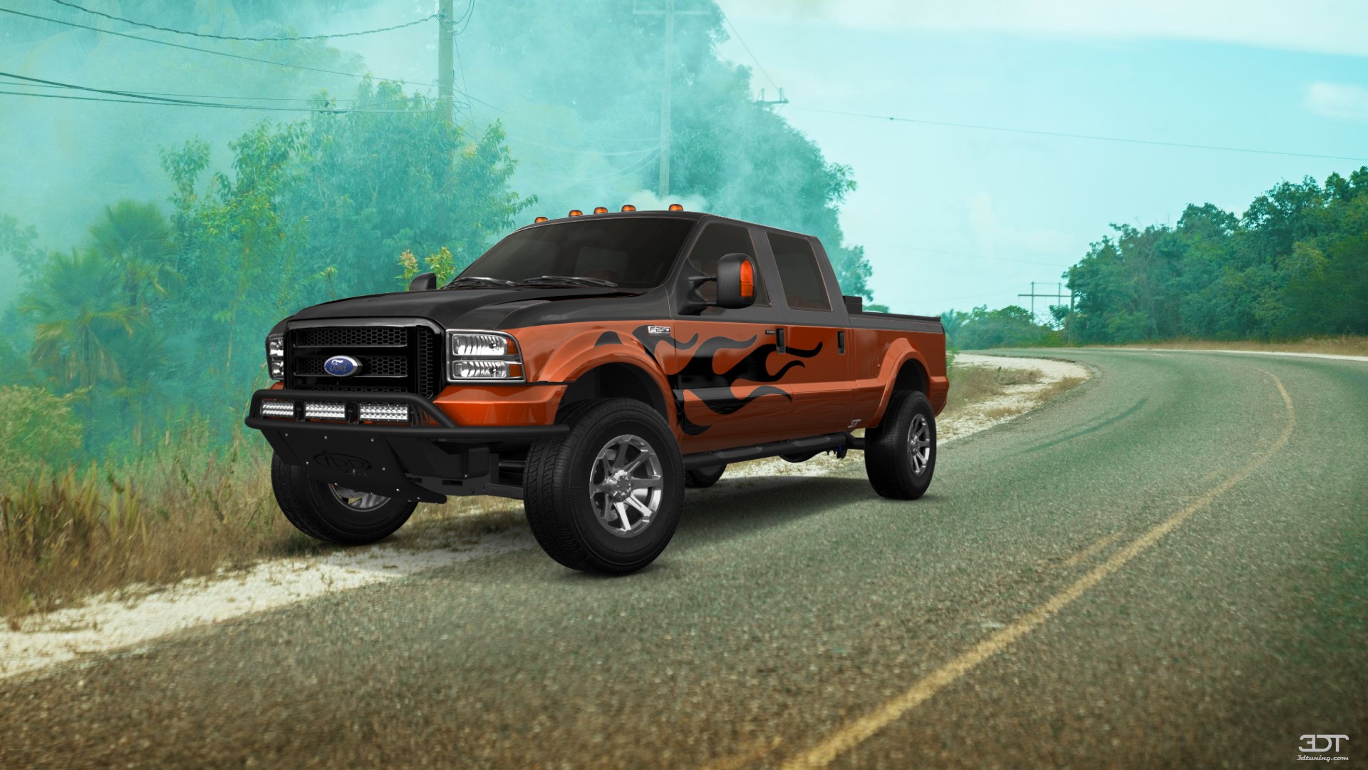 Ford F-250 Crew Cab 4 Door pickup truck 1999