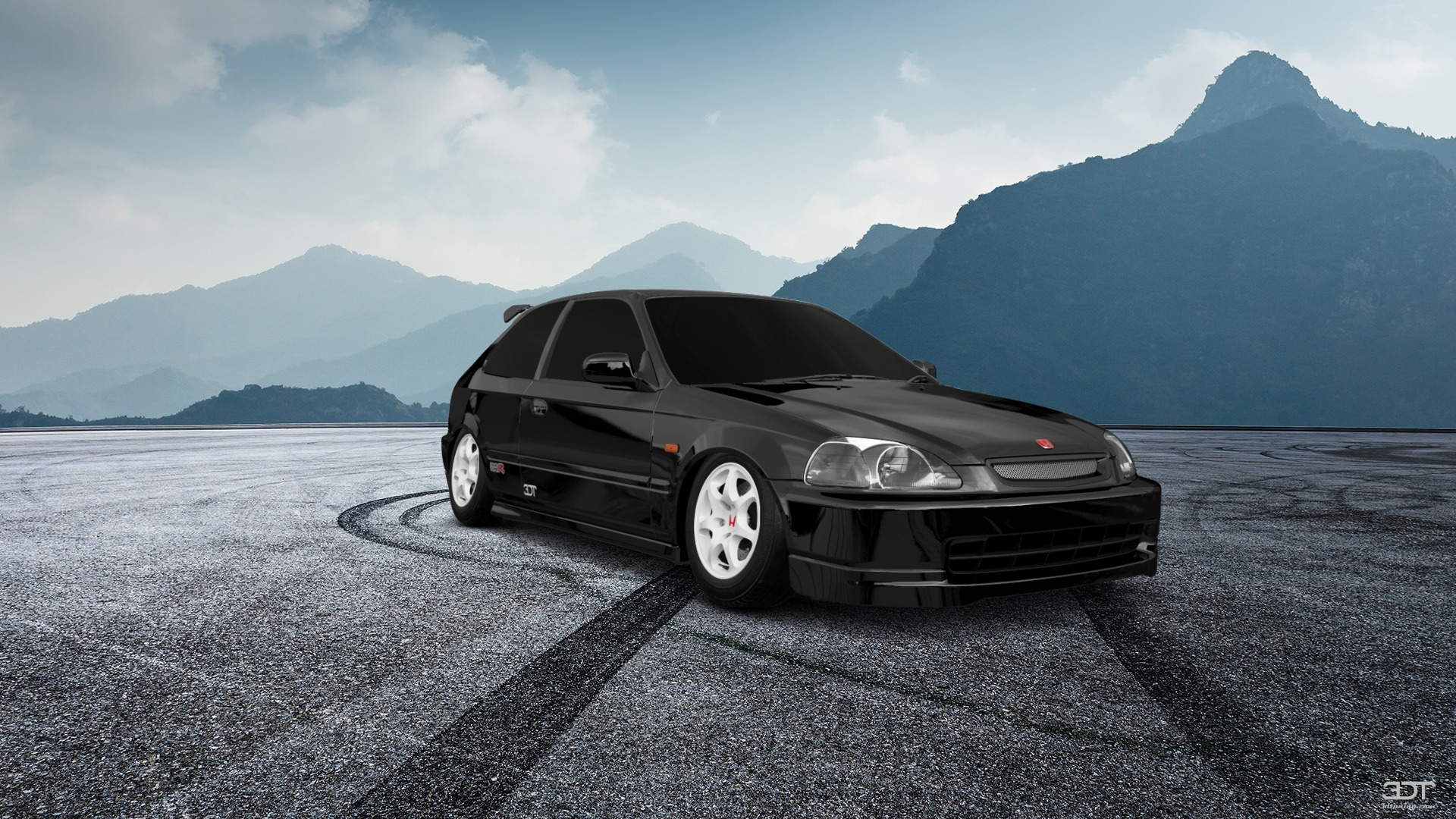 Honda Civic 3 Door Hatchback 1997 tuning
