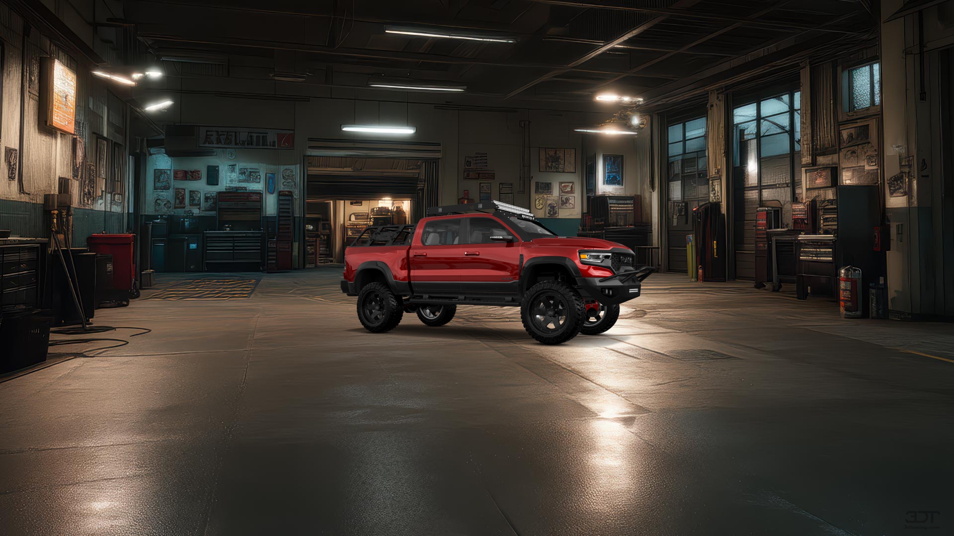 Dodge Ram 1500 TRX 4 Door pickup truck 2021 tuning