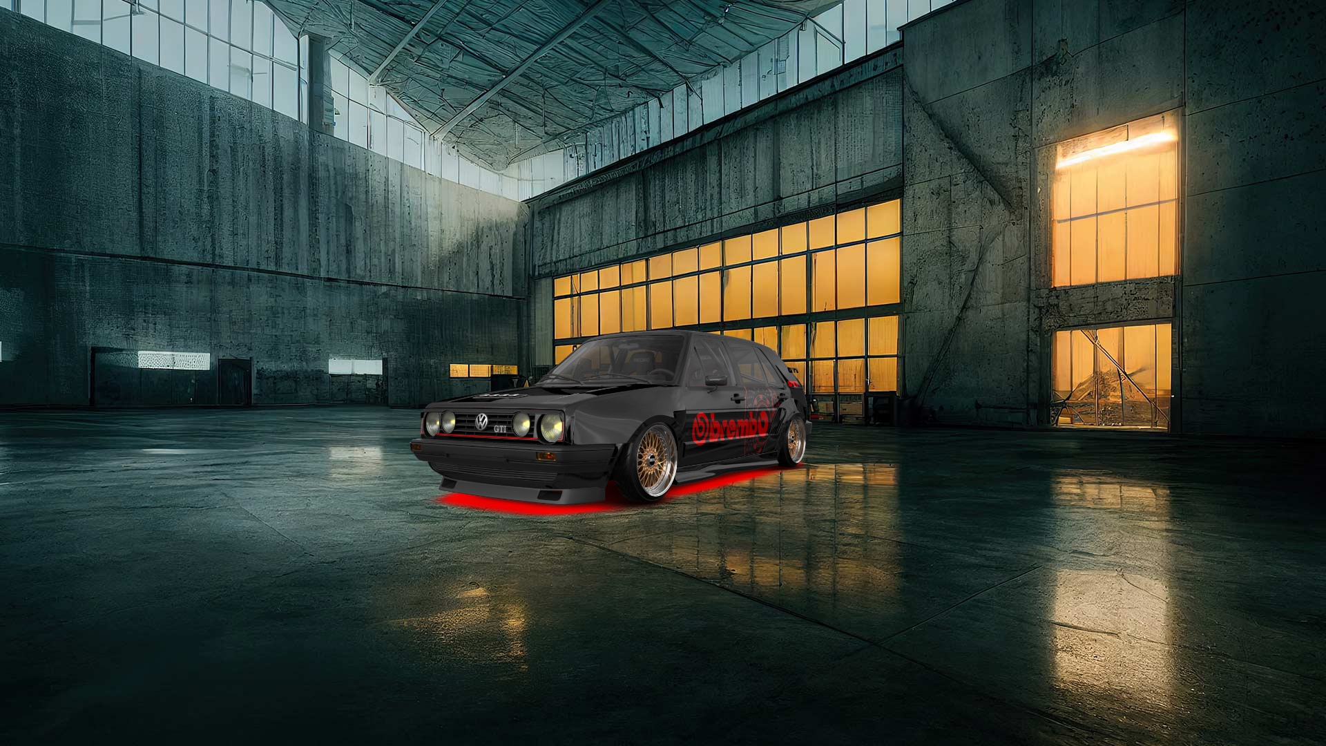 Volkswagen Golf Mk2 5 Door Hatchback 1983 tuning