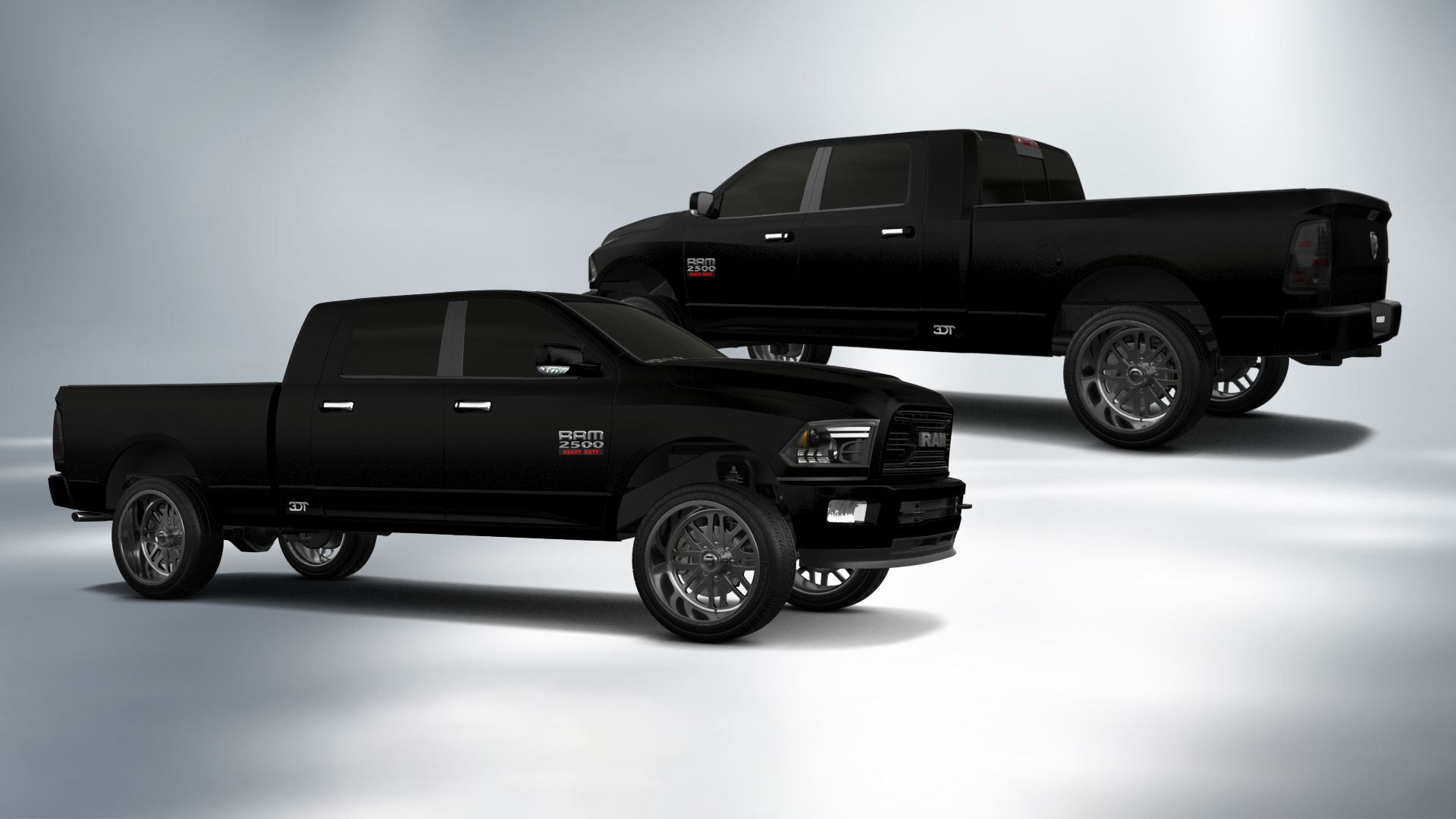 Dodge Ram 2500 Mega Cab 6.4 ft box 4 Door pickup truck 2010 tuning