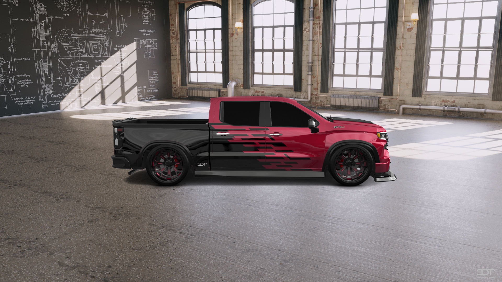Chevrolet Silverado 1500 Crew Cab 5.8 ft box 4 Door pickup truck 2023