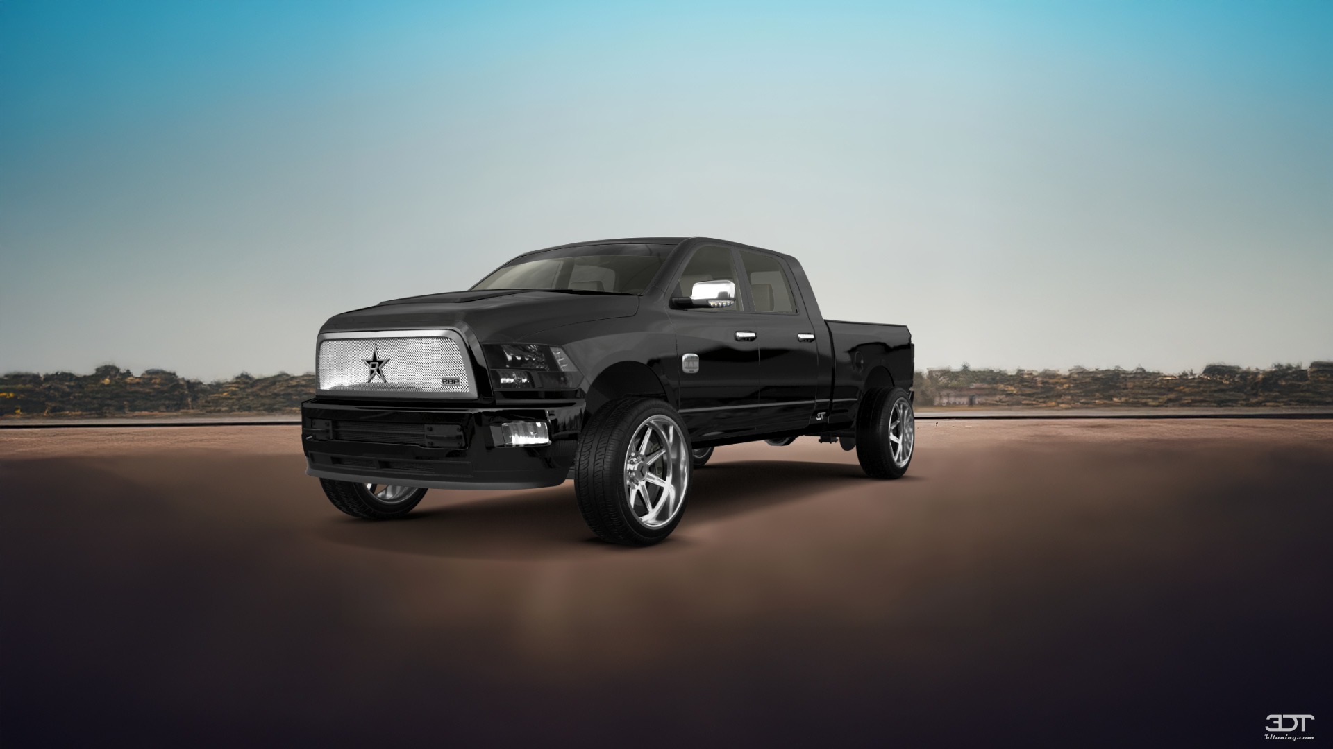 Dodge Ram 2500 Mega Cab 6.4 ft box 4 Door pickup truck 2010 tuning