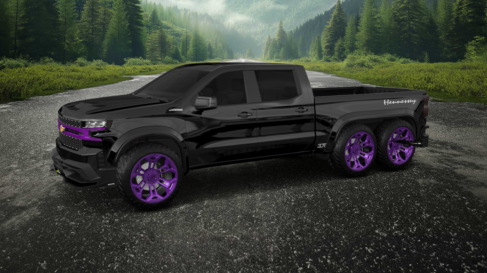 Chevrolet Silverado Hennessey Goliath 6X6 Truck 2020 tuning