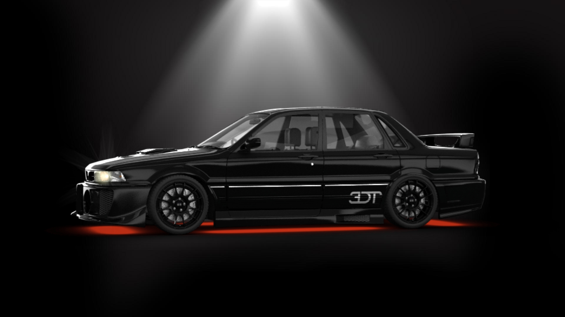 Mitsubishi Galant Sedan 1987 tuning