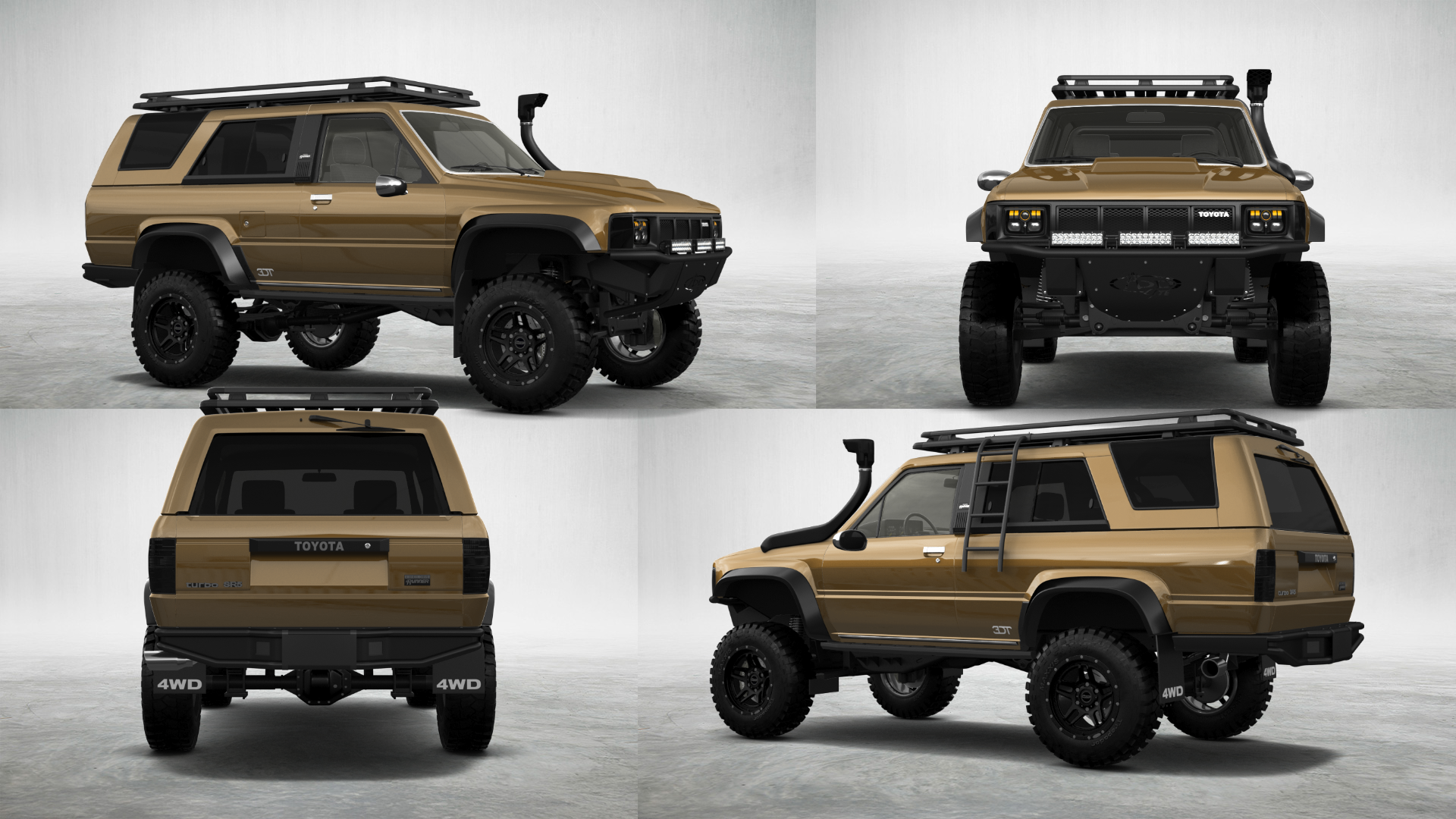 Toyota 4Runner 3 Door SUV 1984 tuning