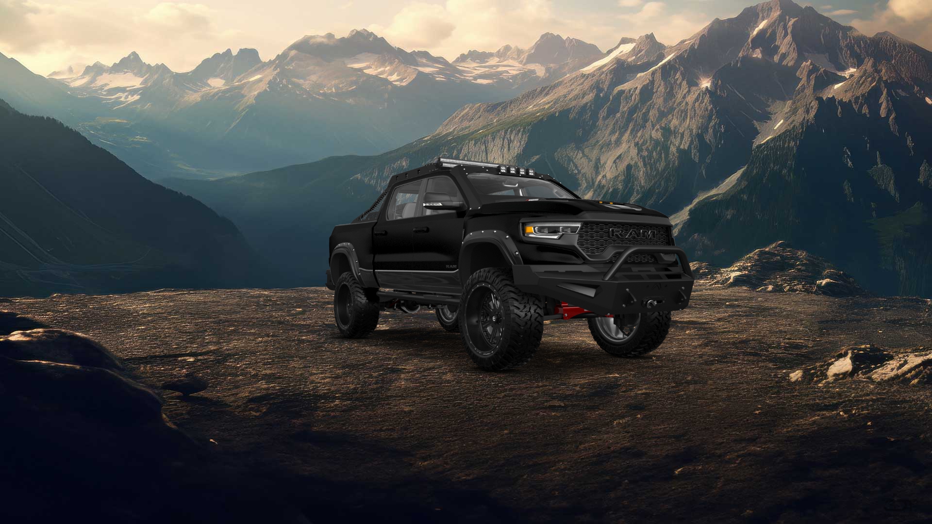 Dodge Ram 1500 TRX 4 Door pickup truck 2021 tuning