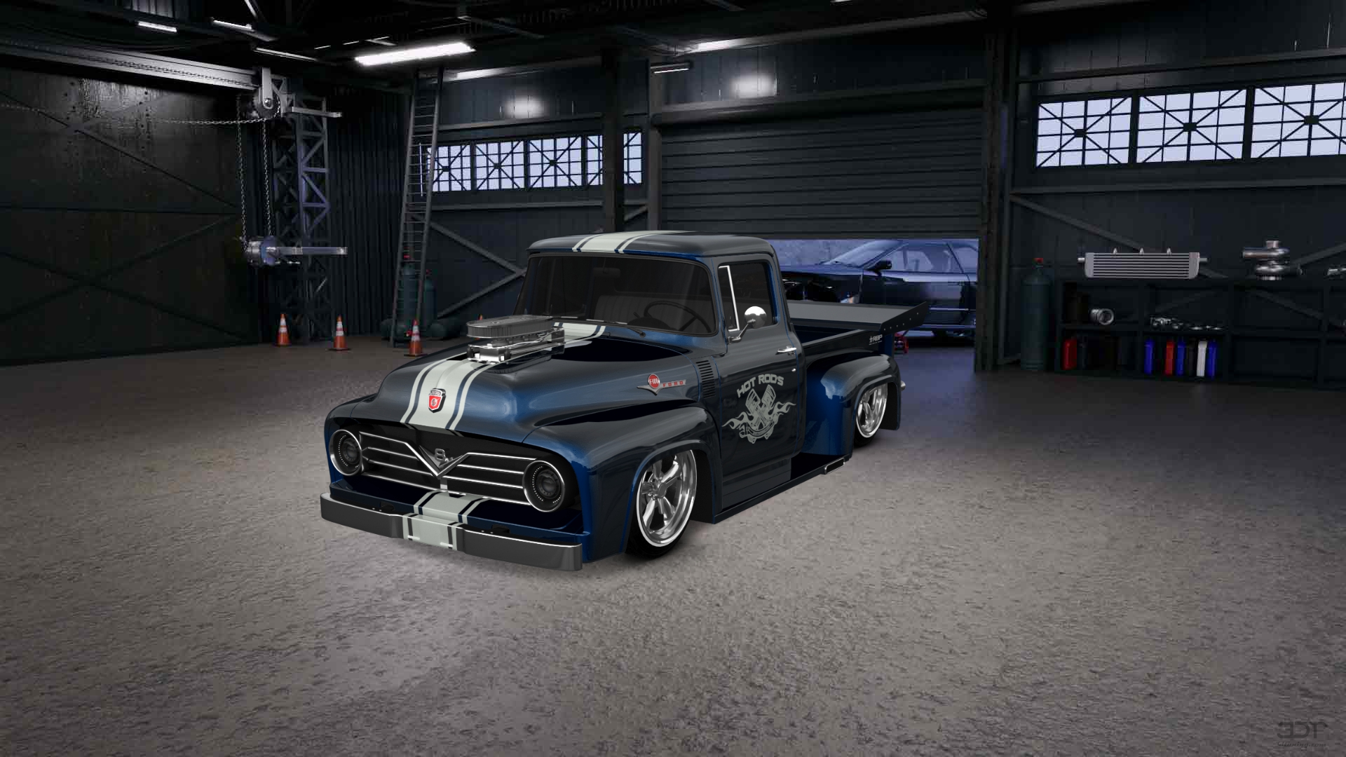 Ford F-100 2 Door truck 1956 tuning