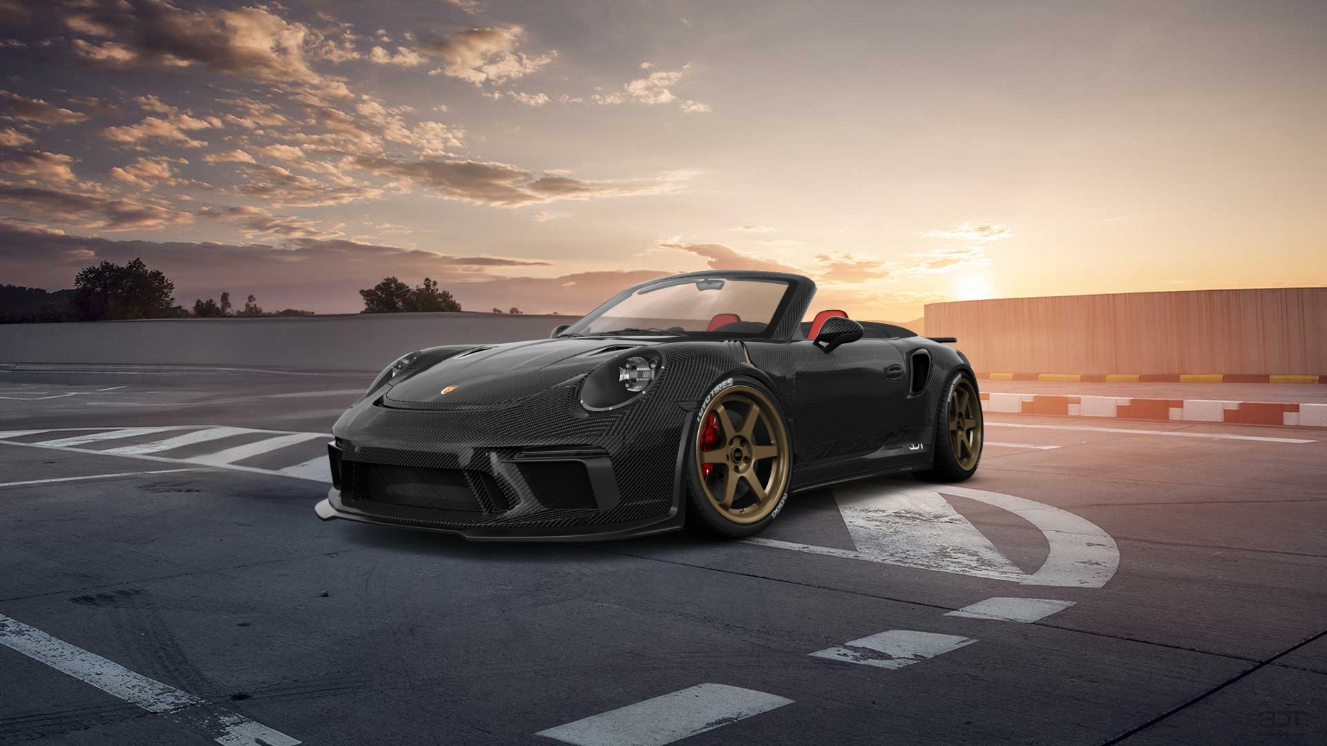 Porsche 911 Turbo S 2 Door Convertible 2014
