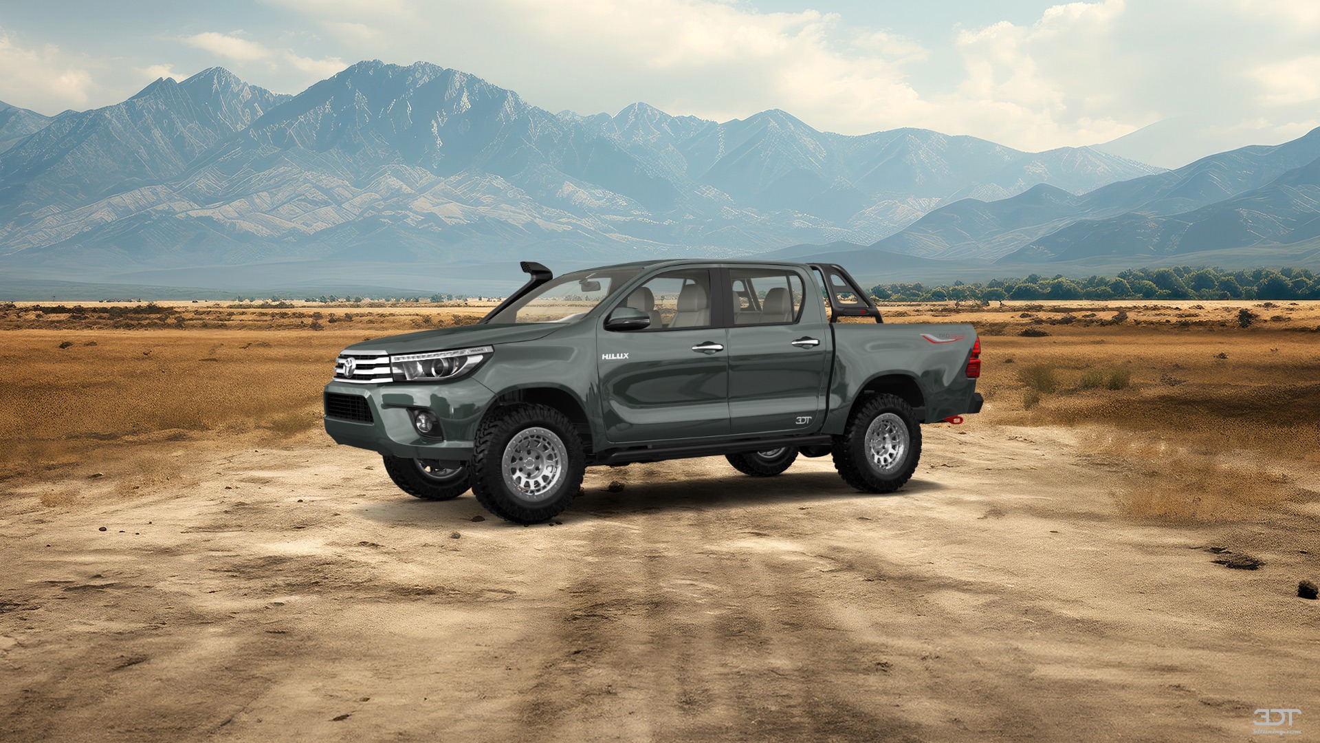 Toyota Hilux Double Cab 4 Door pickup truck 2015 tuning