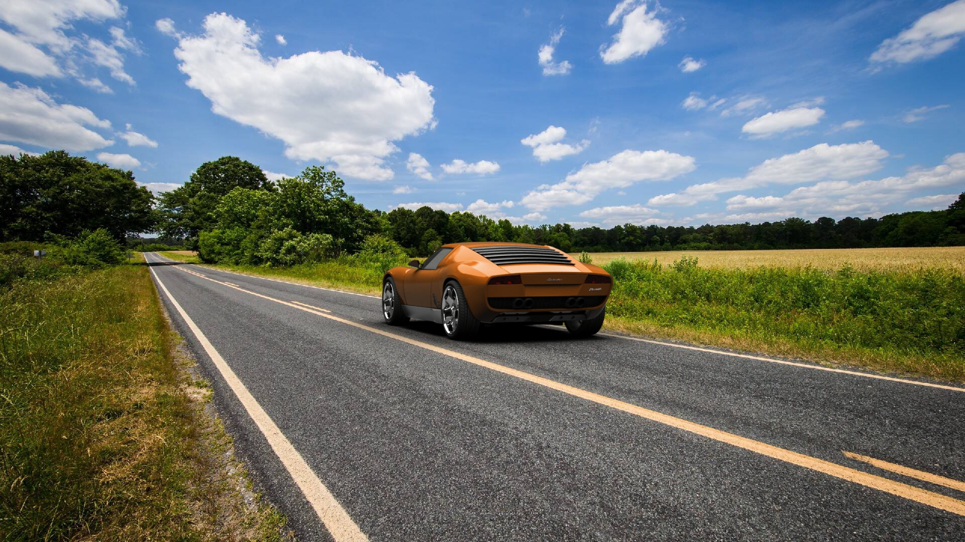 Lamborghini Miura Concept Coupe 2006 tuning